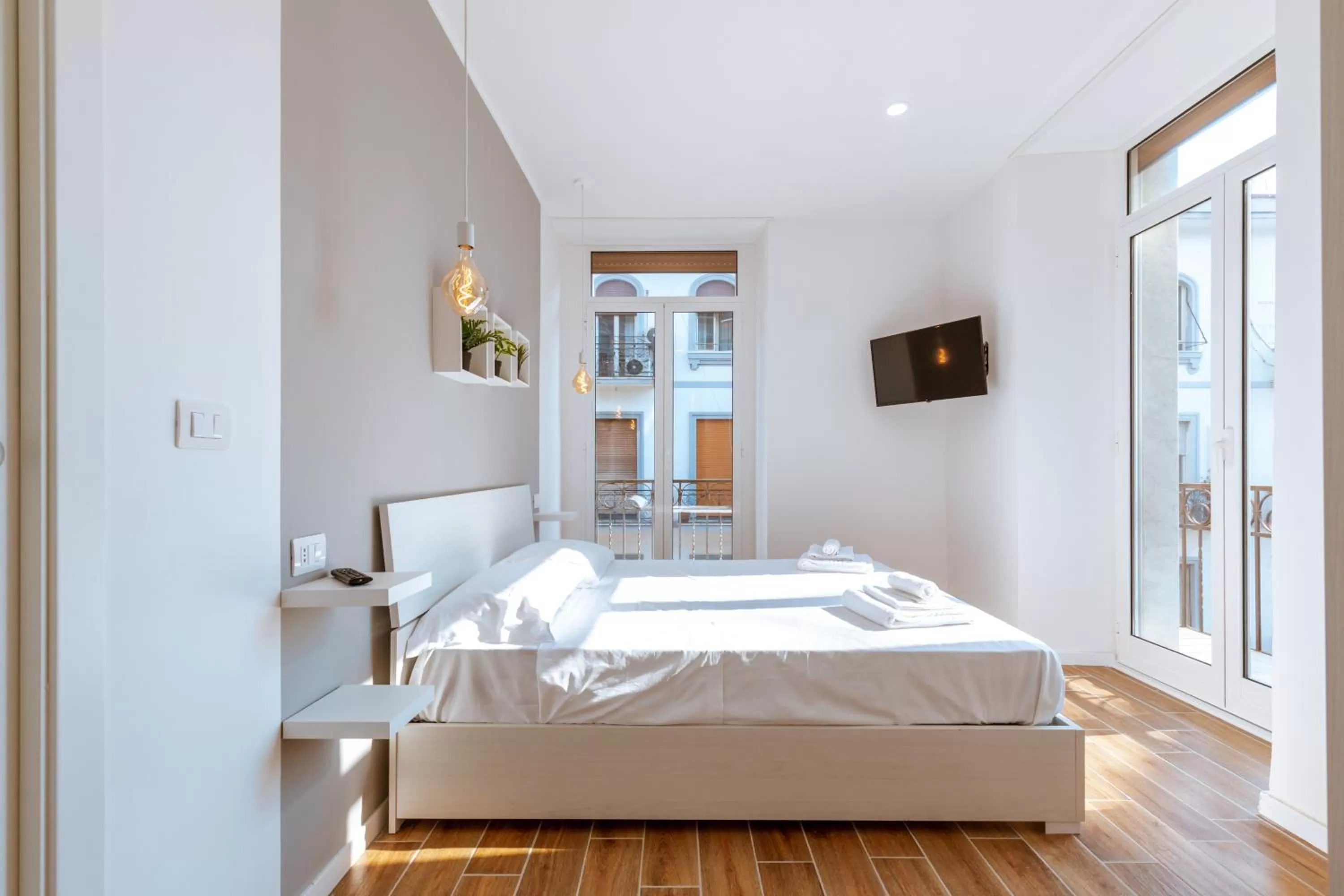 Bed, Restaurant/Places to Eat in Central House - Apartments in Naples