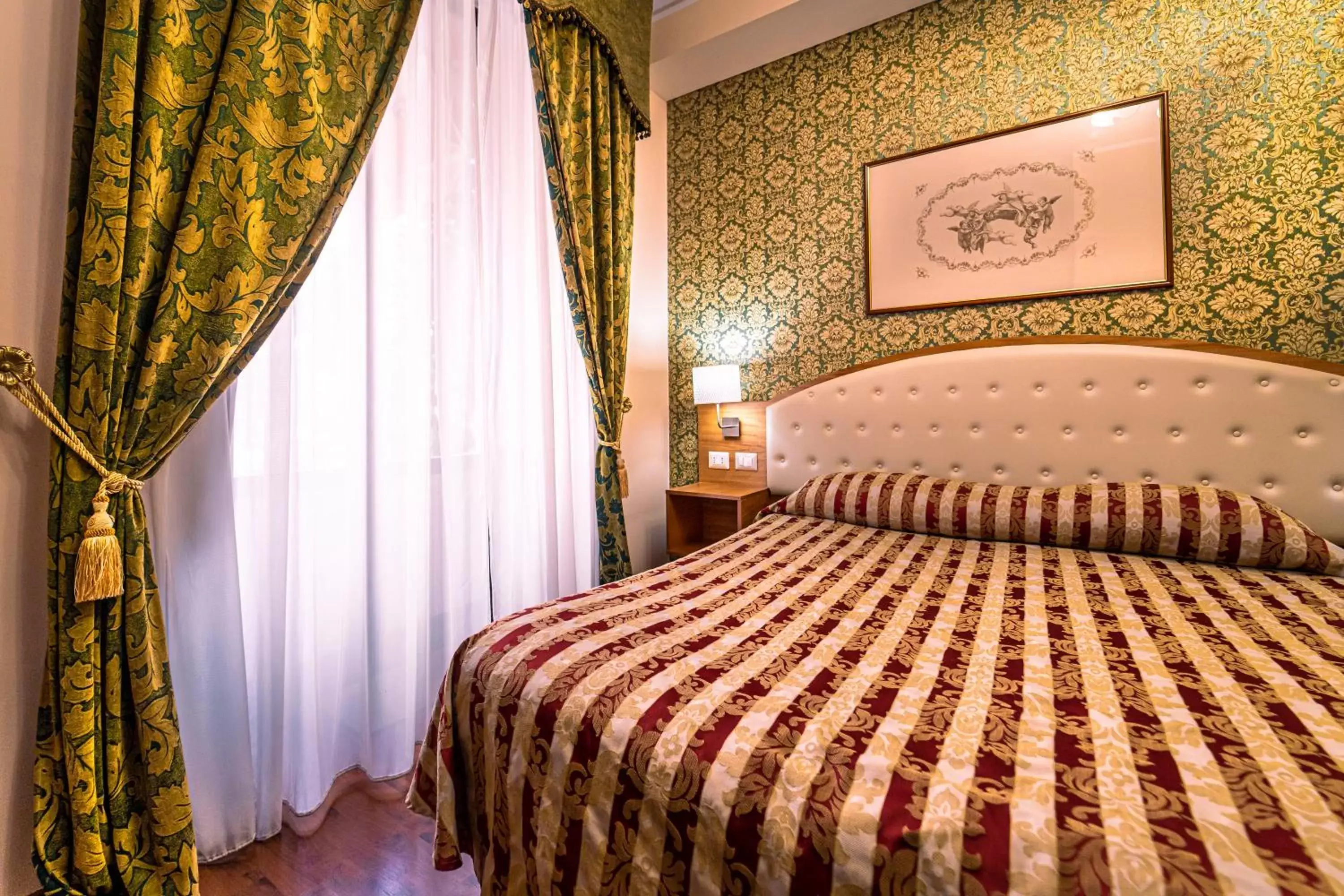 Bed in Hotel Villa Romeo