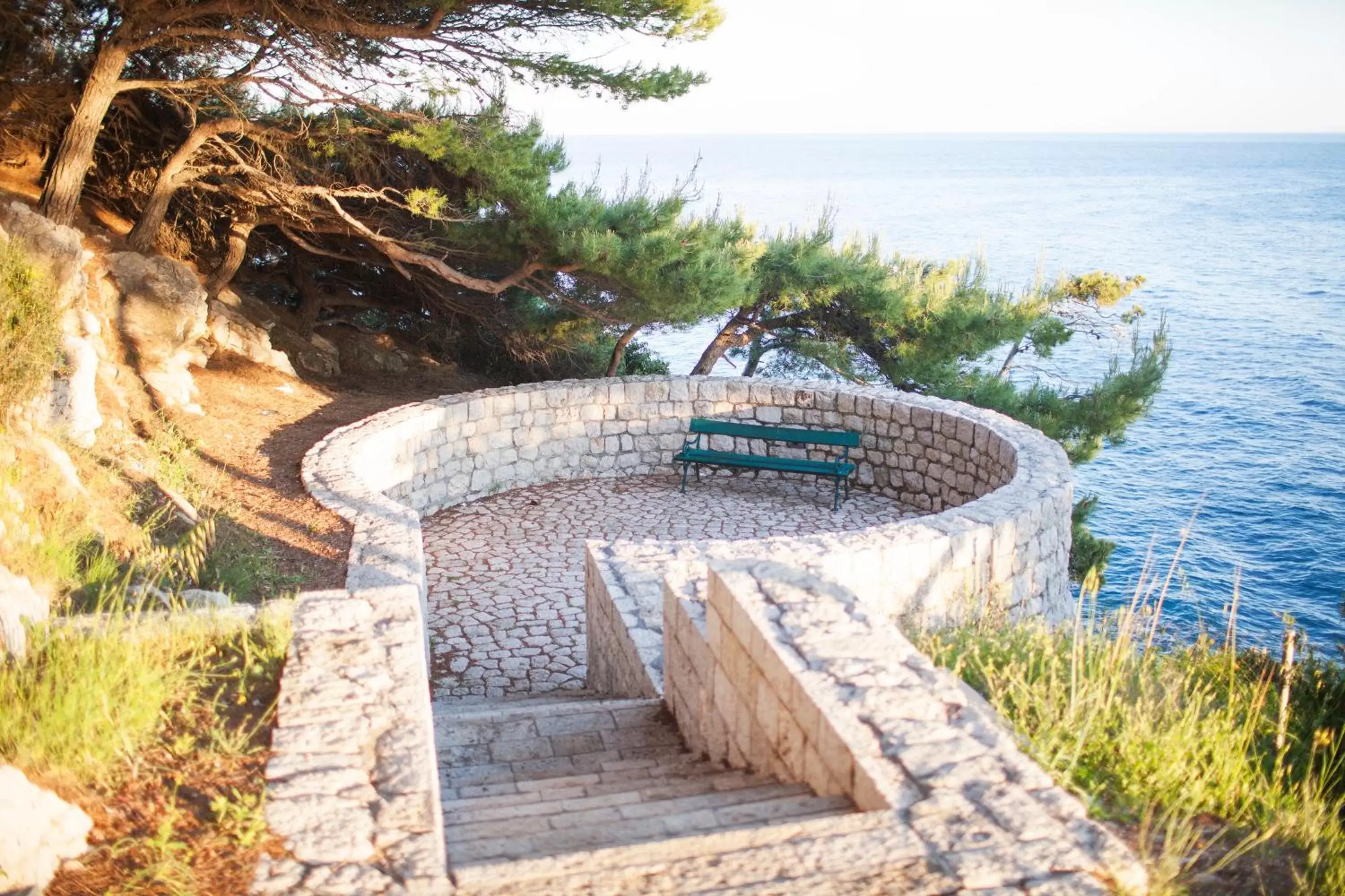 Natural landscape in Hotel Dubrovnik Palace