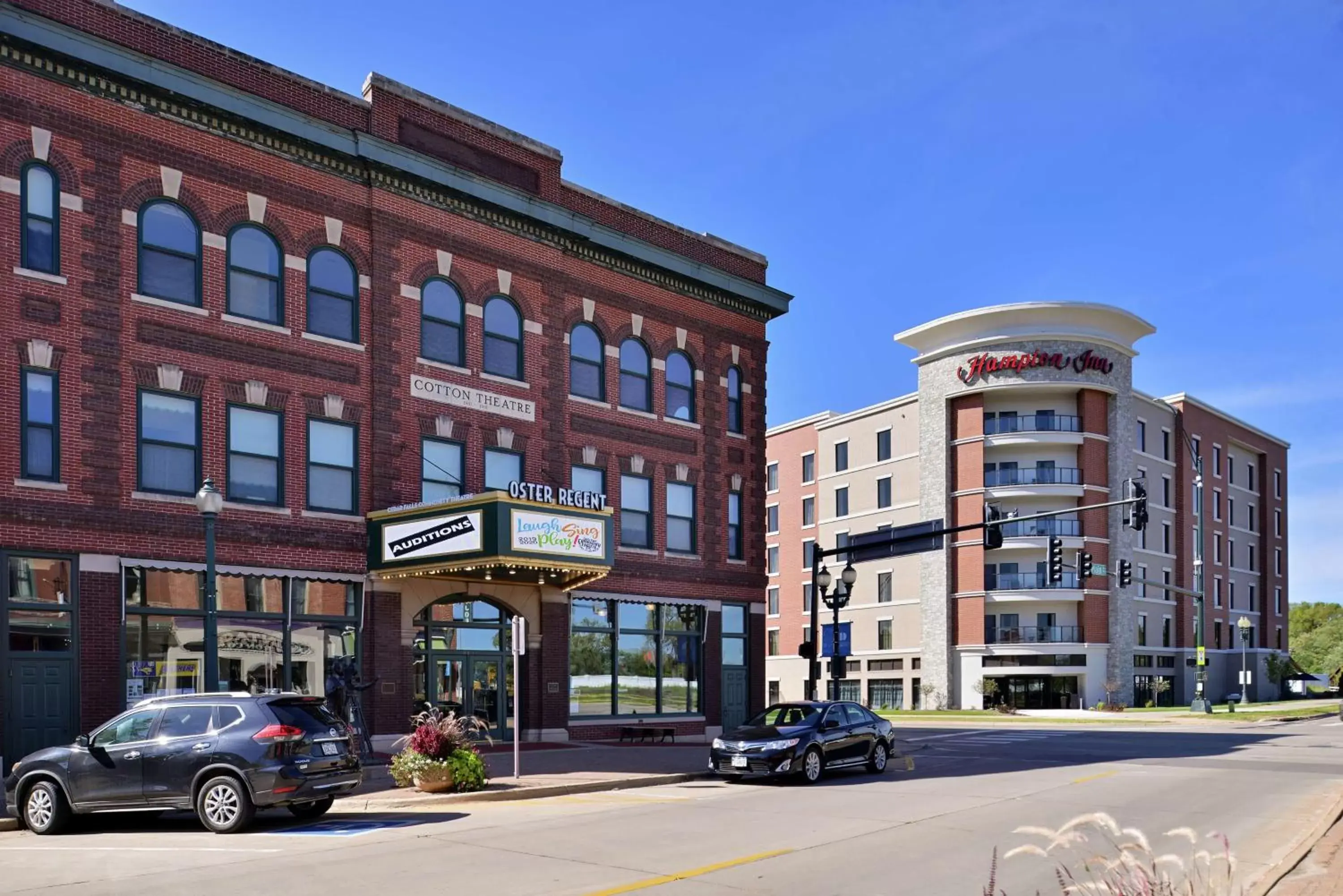 Property Building in Hampton Inn Cedar Falls Downtown, Ia