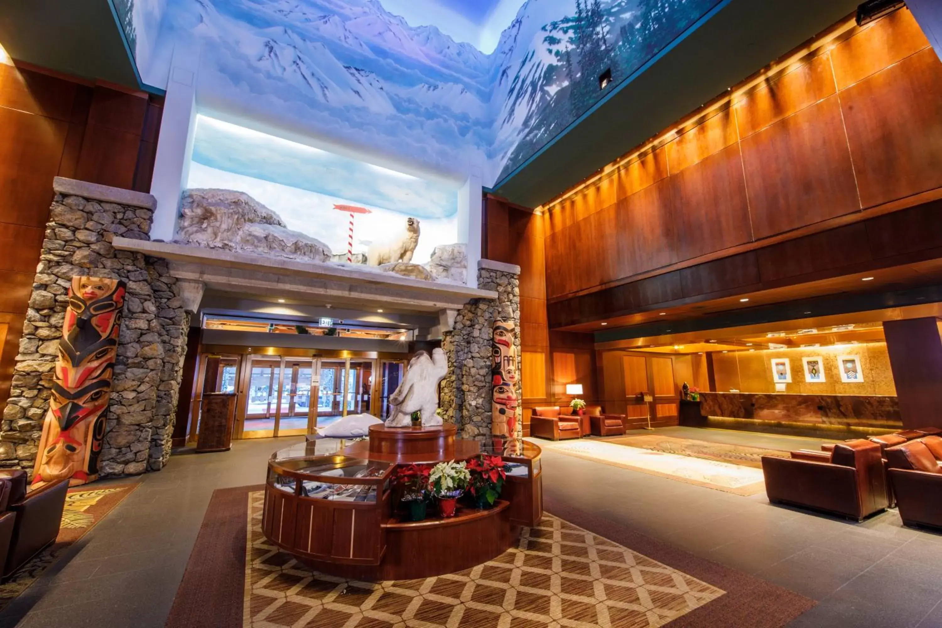 Lobby or reception in Alyeska Resort