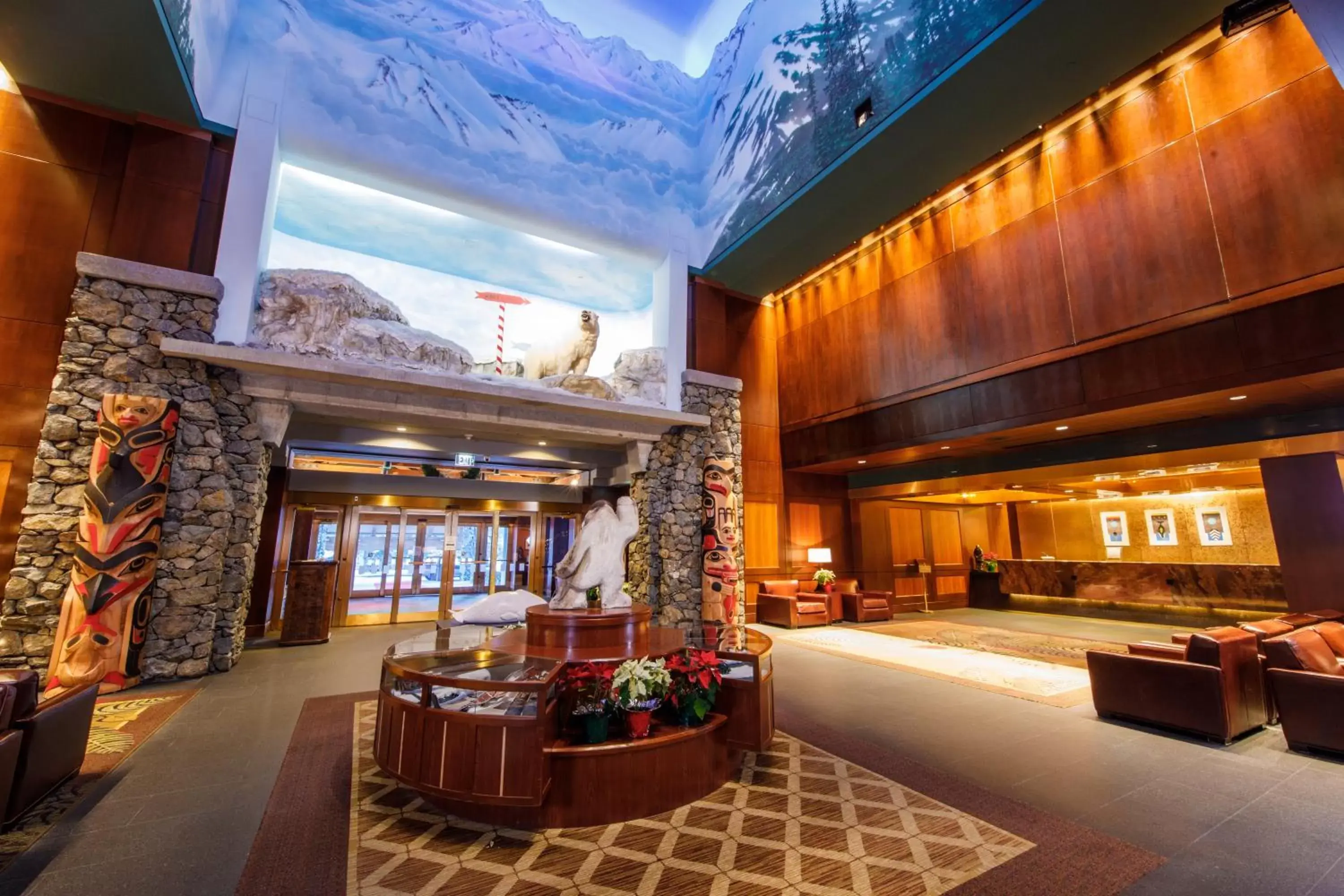 Lobby or reception in Alyeska Resort Lobby or reception in Alyeska Resort