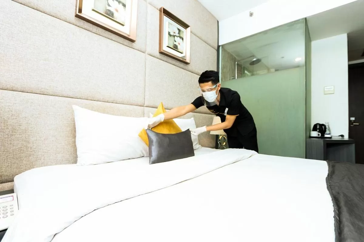 Bed in Serela Merdeka by KAGUM Hotels