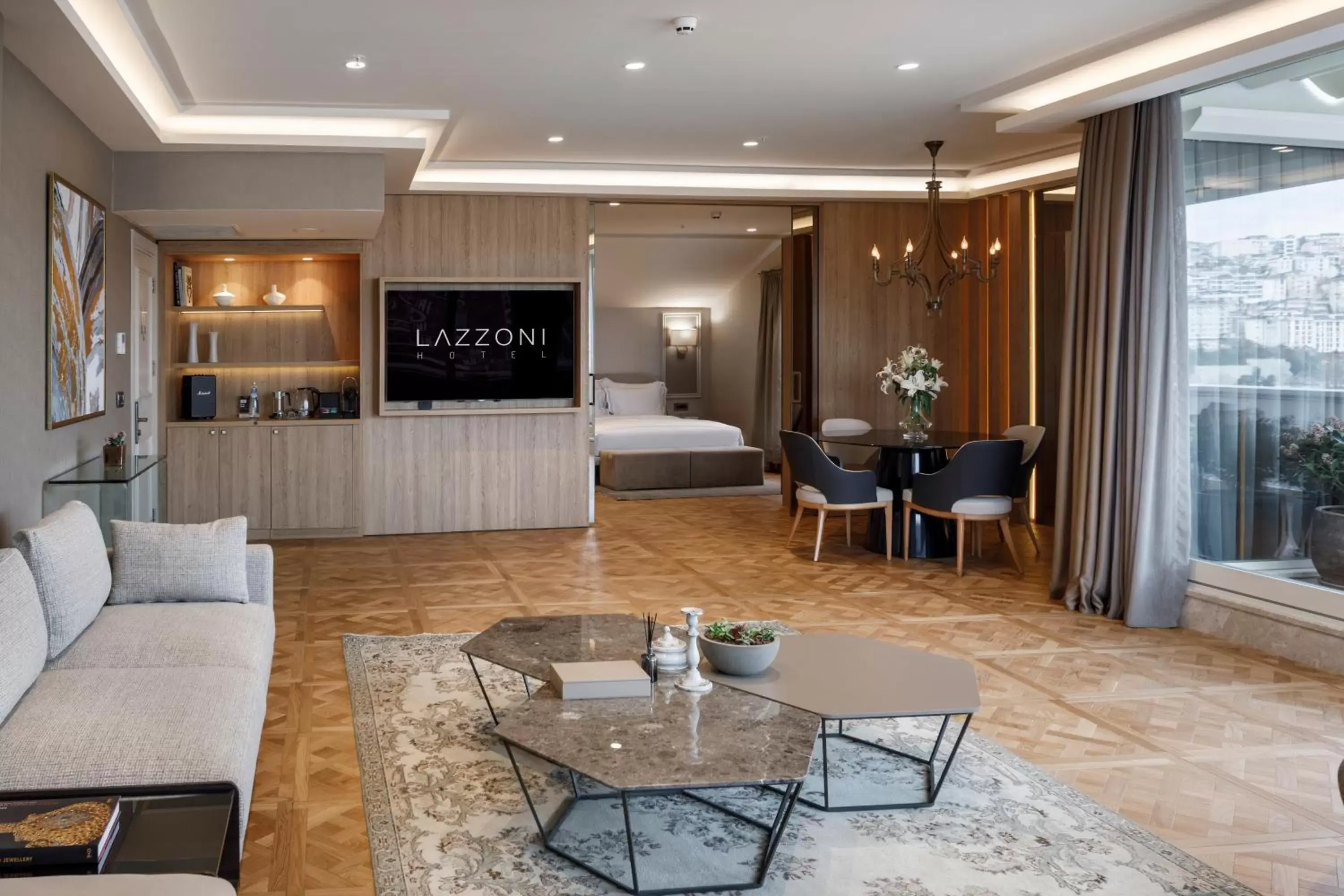 Living room in Lazzoni Hotel