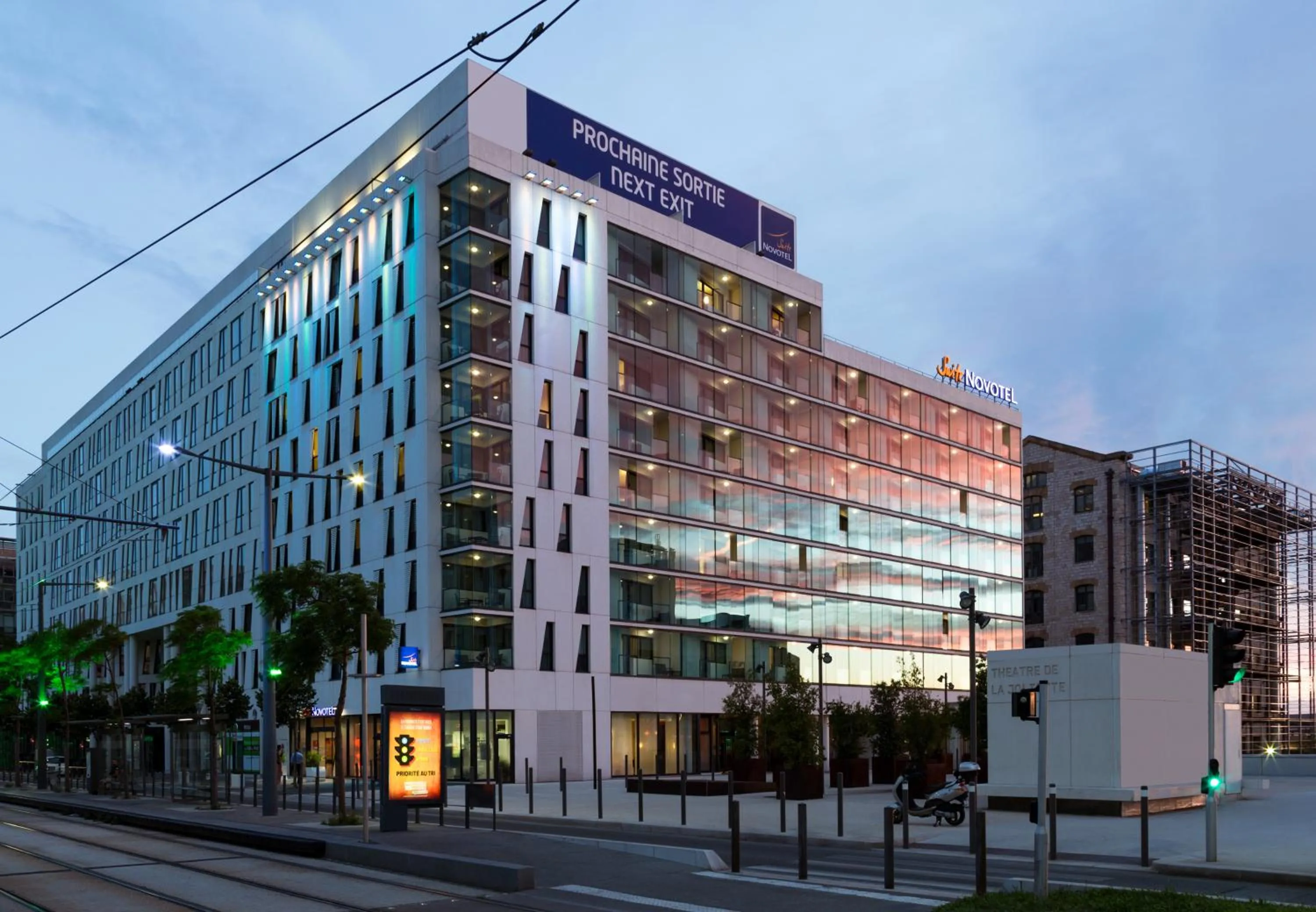Property building in Novotel Suites Marseille Centre Euromed