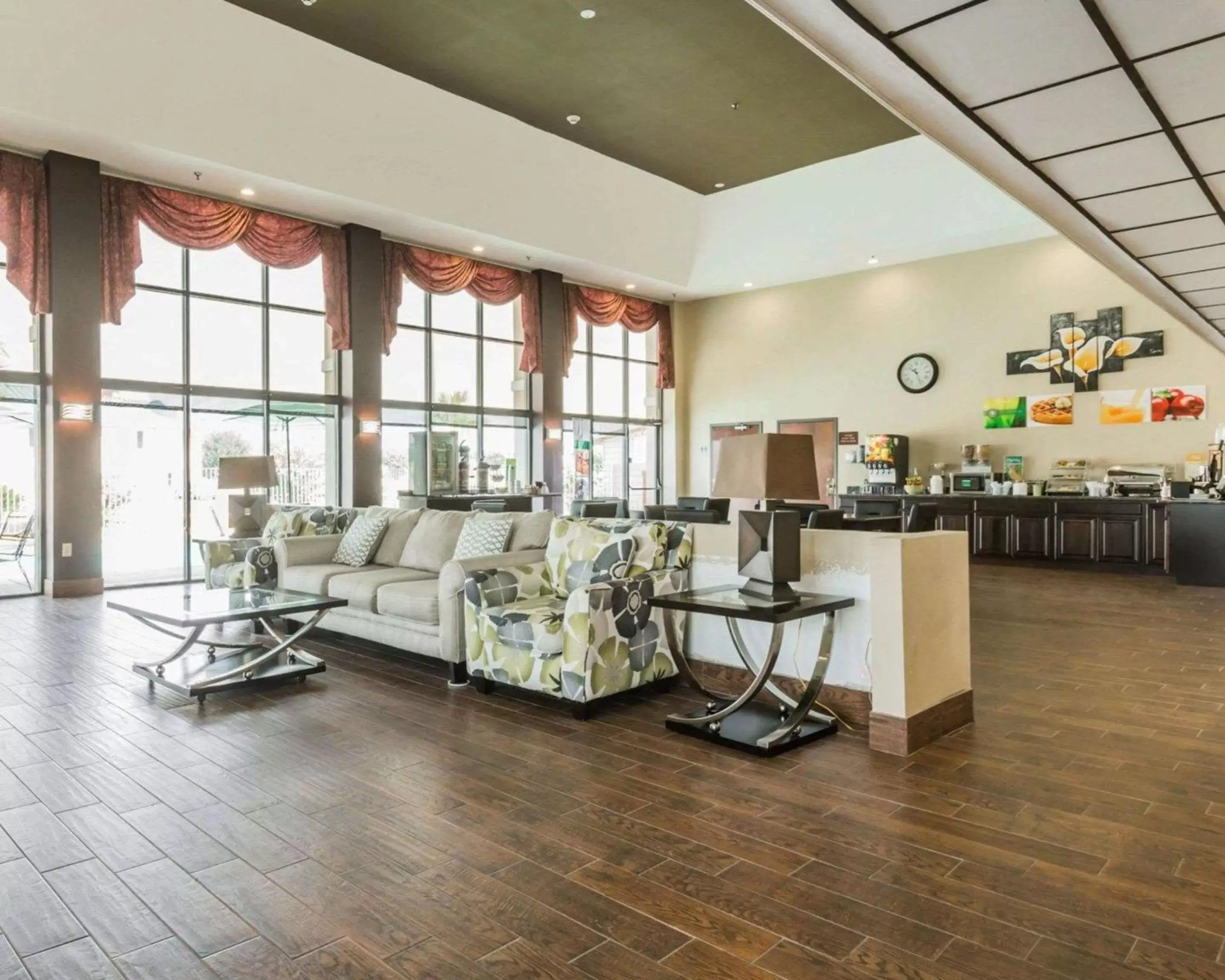 Lobby or reception in Quality Inn & Suites near Coliseum and Hwy 231 North