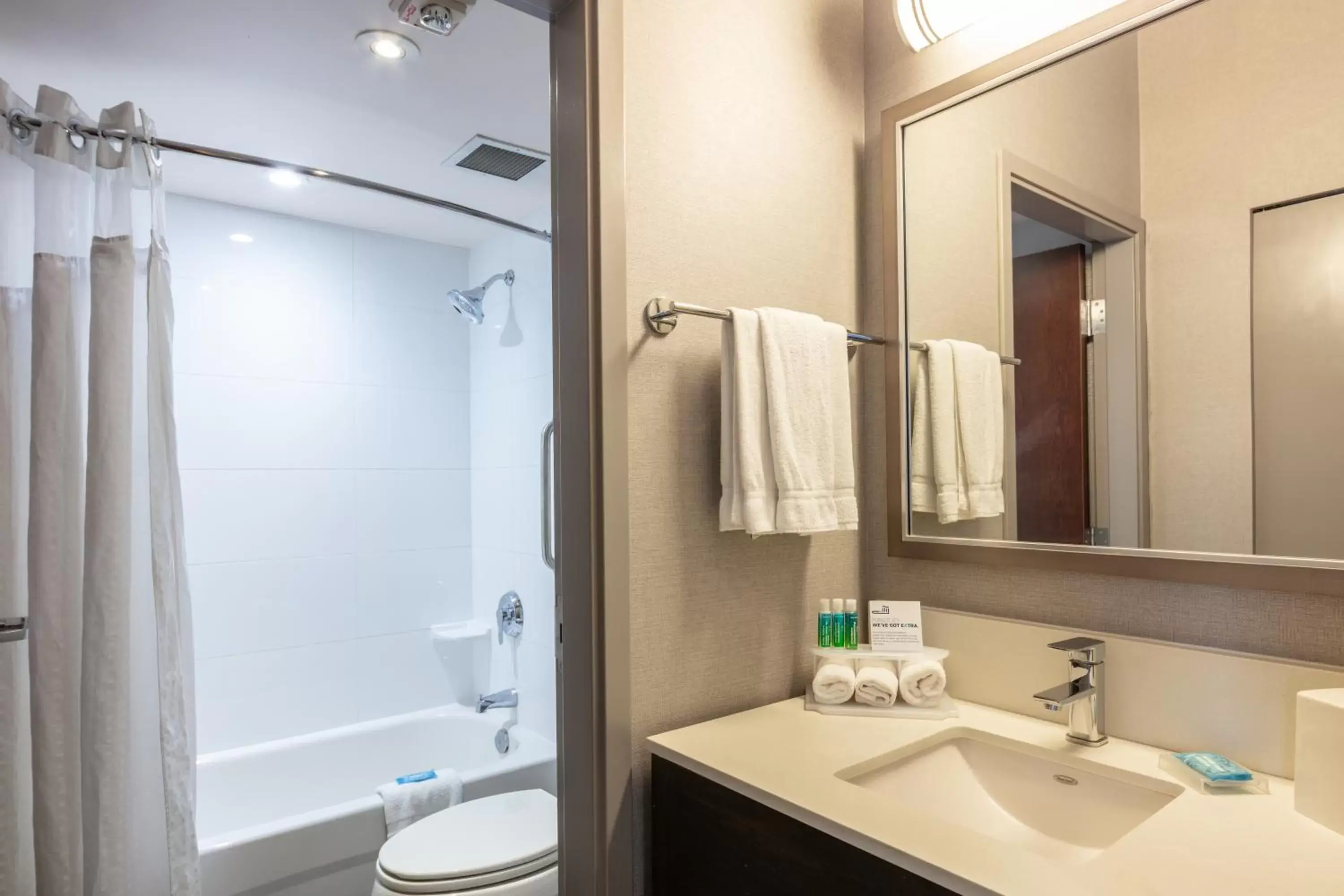Bathroom in Holiday Inn Express & Suites Riverport Richmond, an IHG Hotel