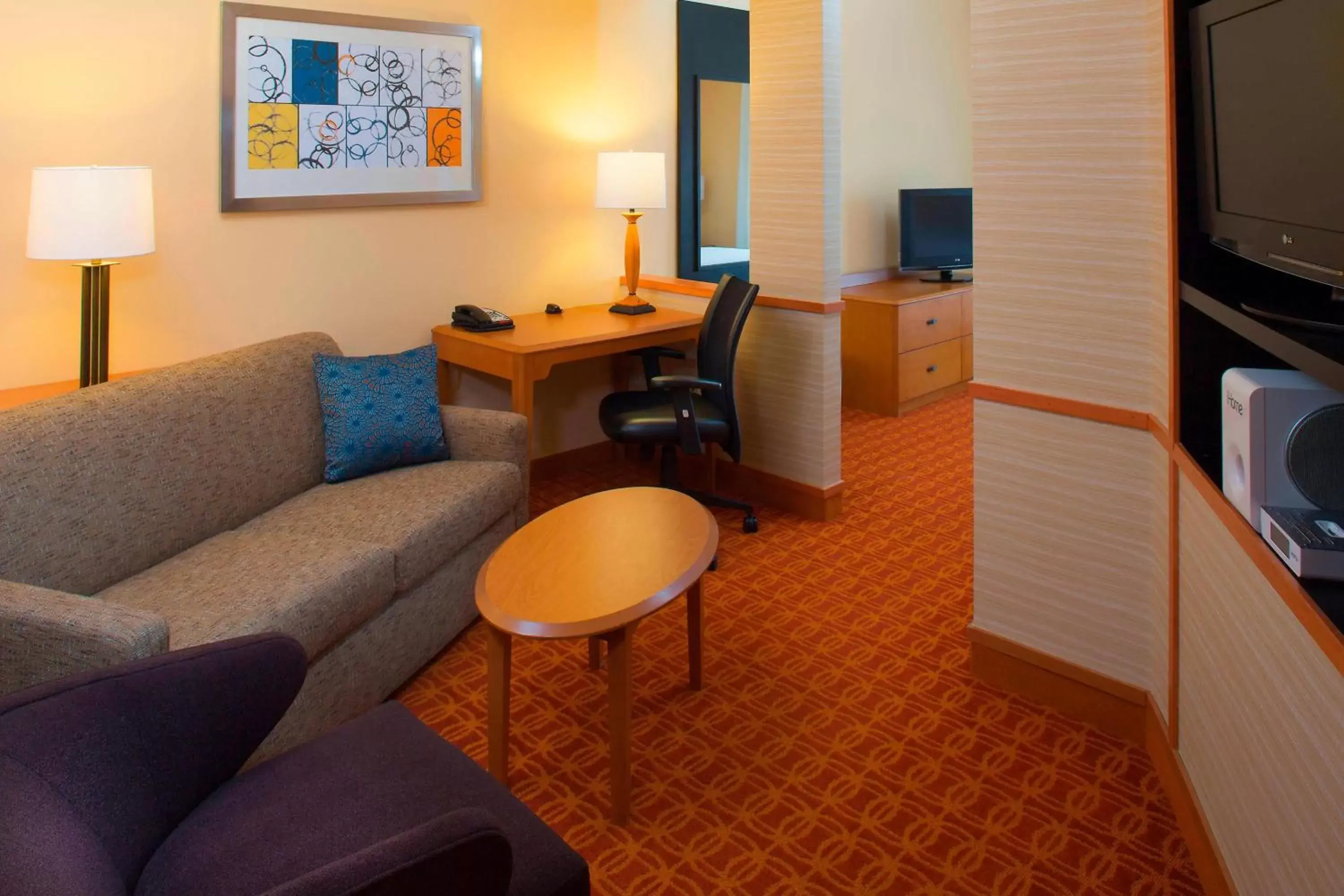 Photo of the whole room, Seating Area in Fairfield Inn & Suites Atlanta McDonough