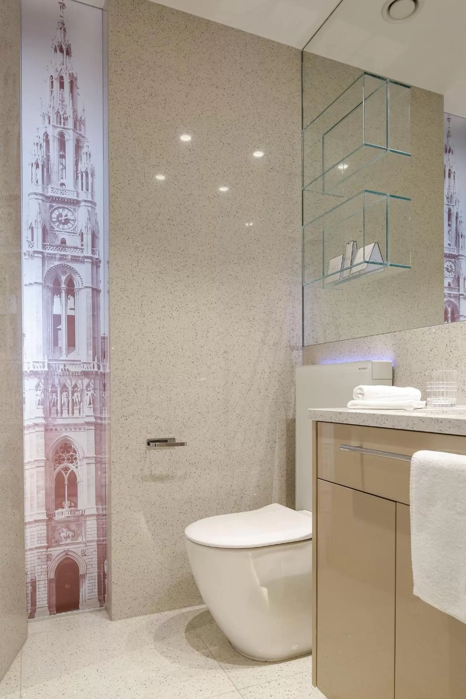 Toilet in Boutiquehotel Das Tyrol