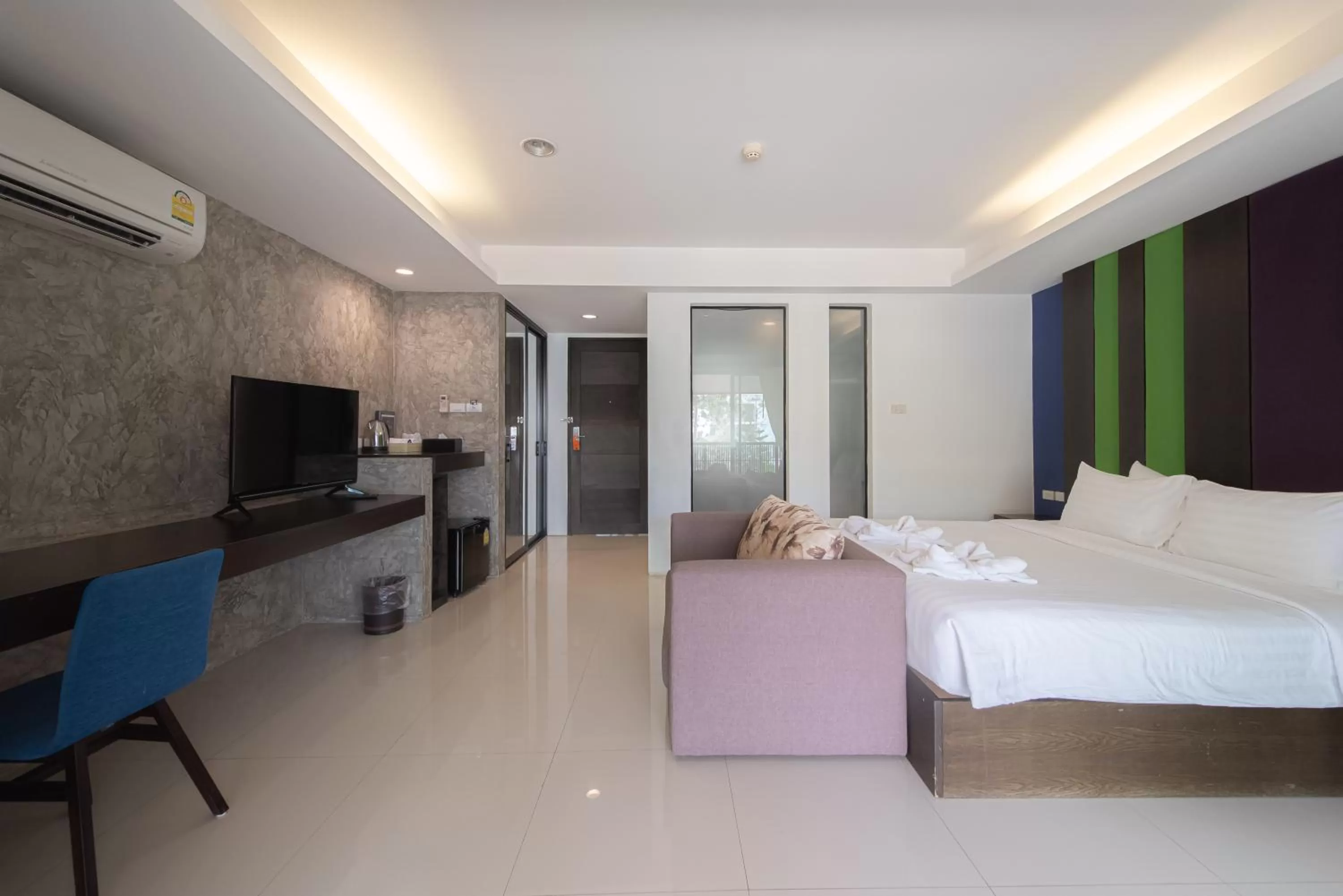 Bed in The Proud Exclusive Hotel-SHA Plus