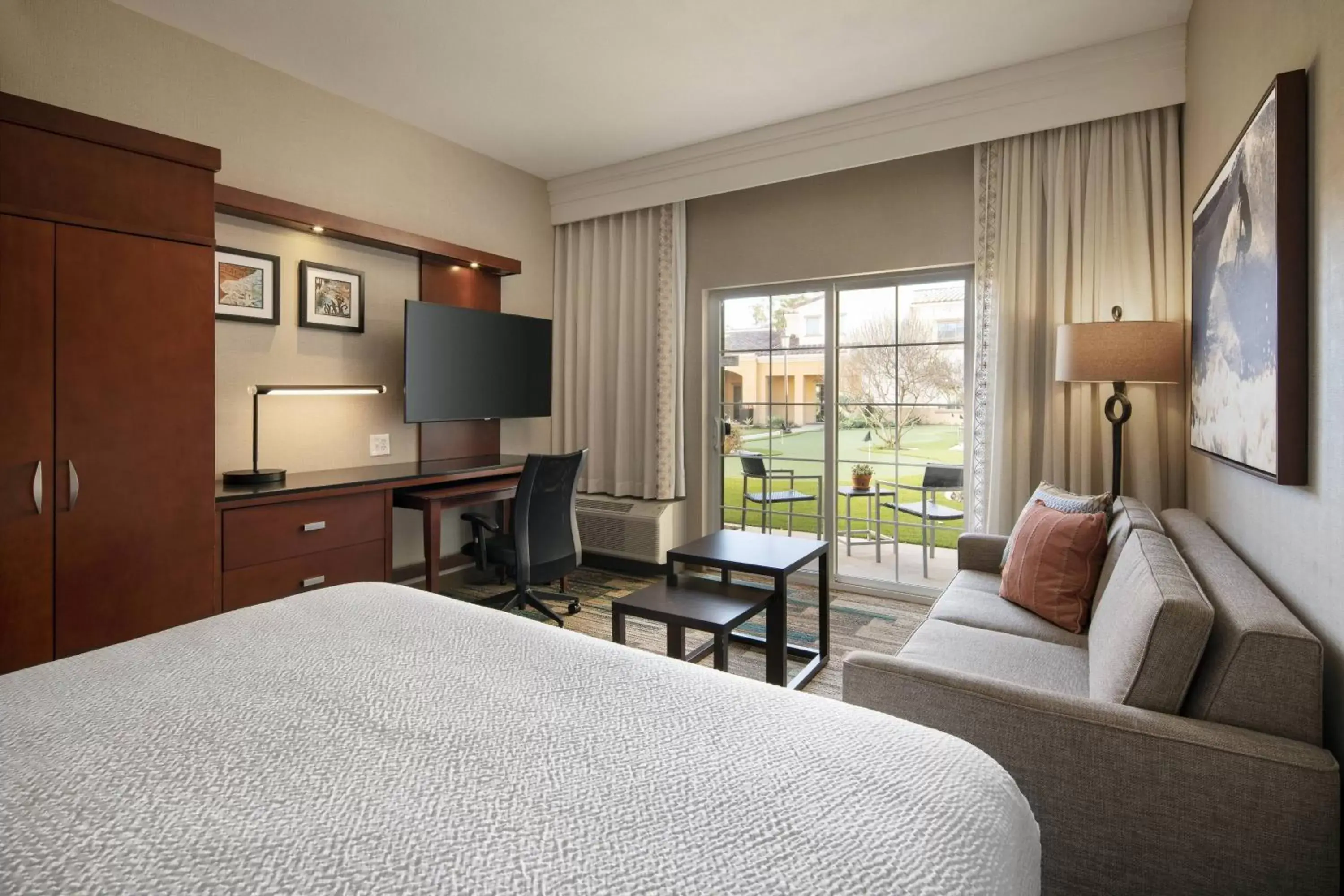 Photo of the whole room, TV/Entertainment Center in Courtyard by Marriott Santa Barbara Goleta