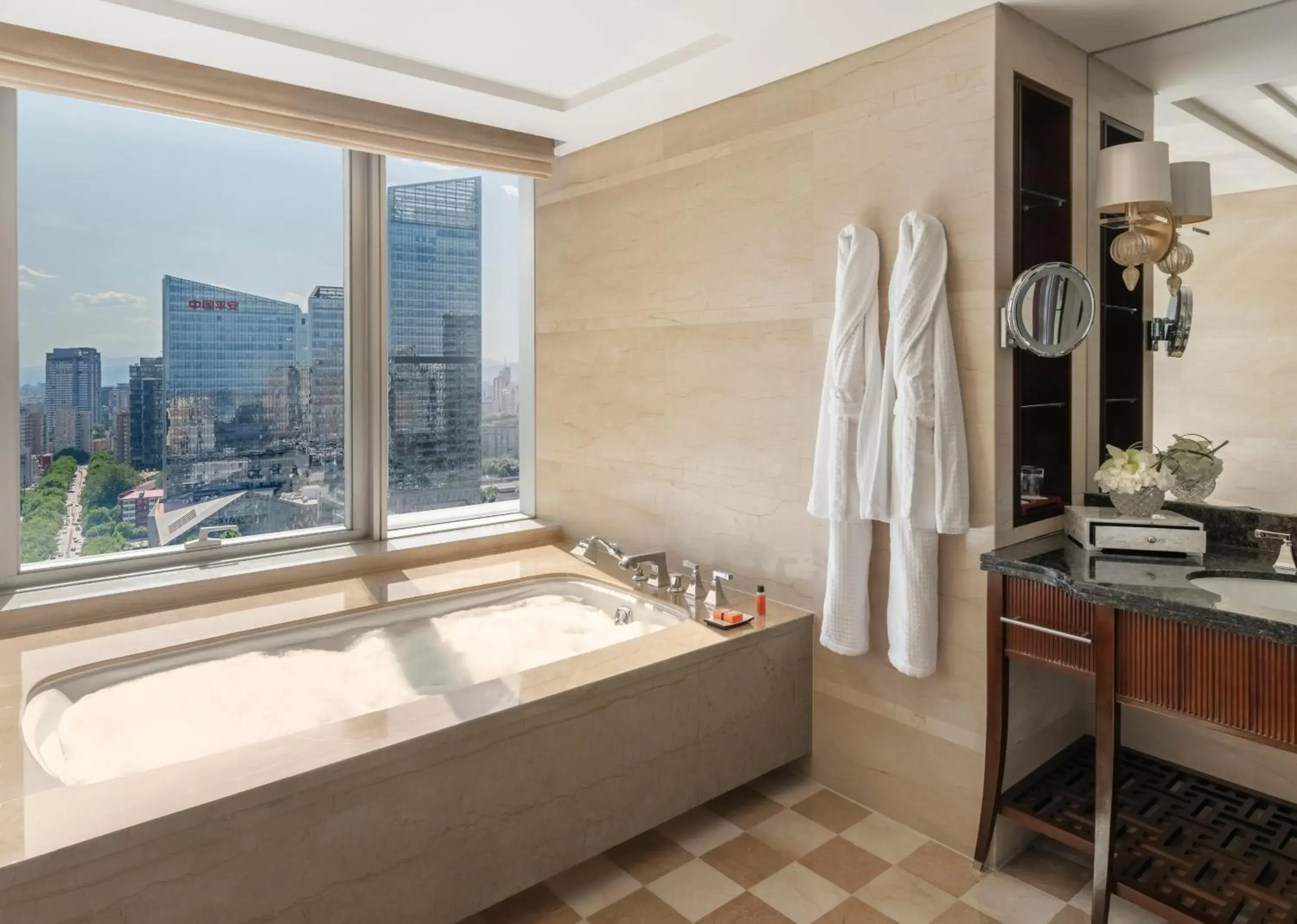 Bathroom in Four Seasons Hotel Beijing