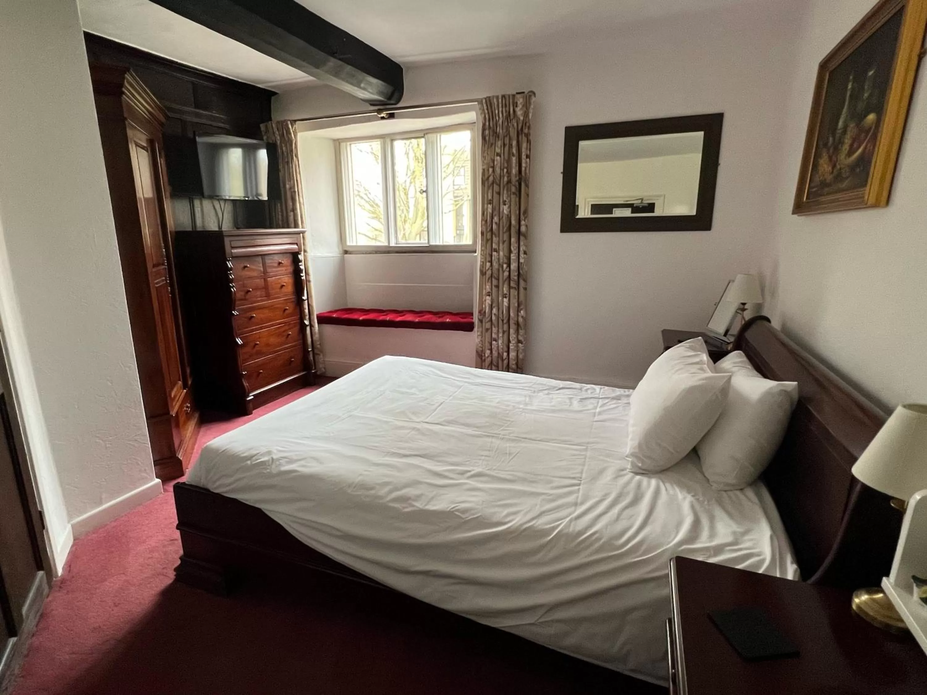 Bed in The Old Manor House Hotel