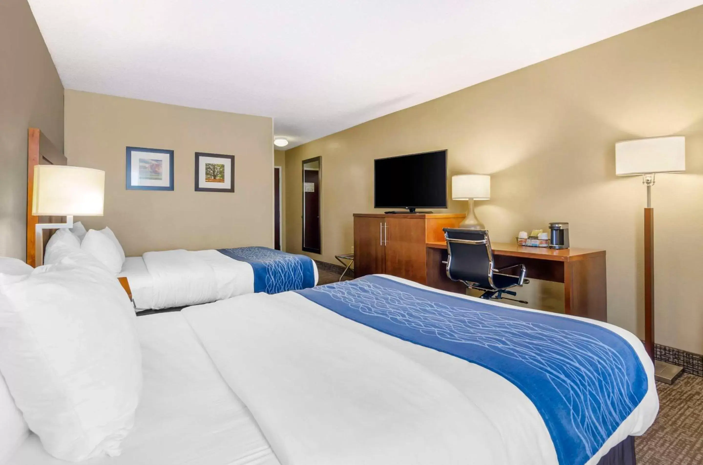 Bedroom, Bed in Comfort Inn & Suites Christiansburg I-81