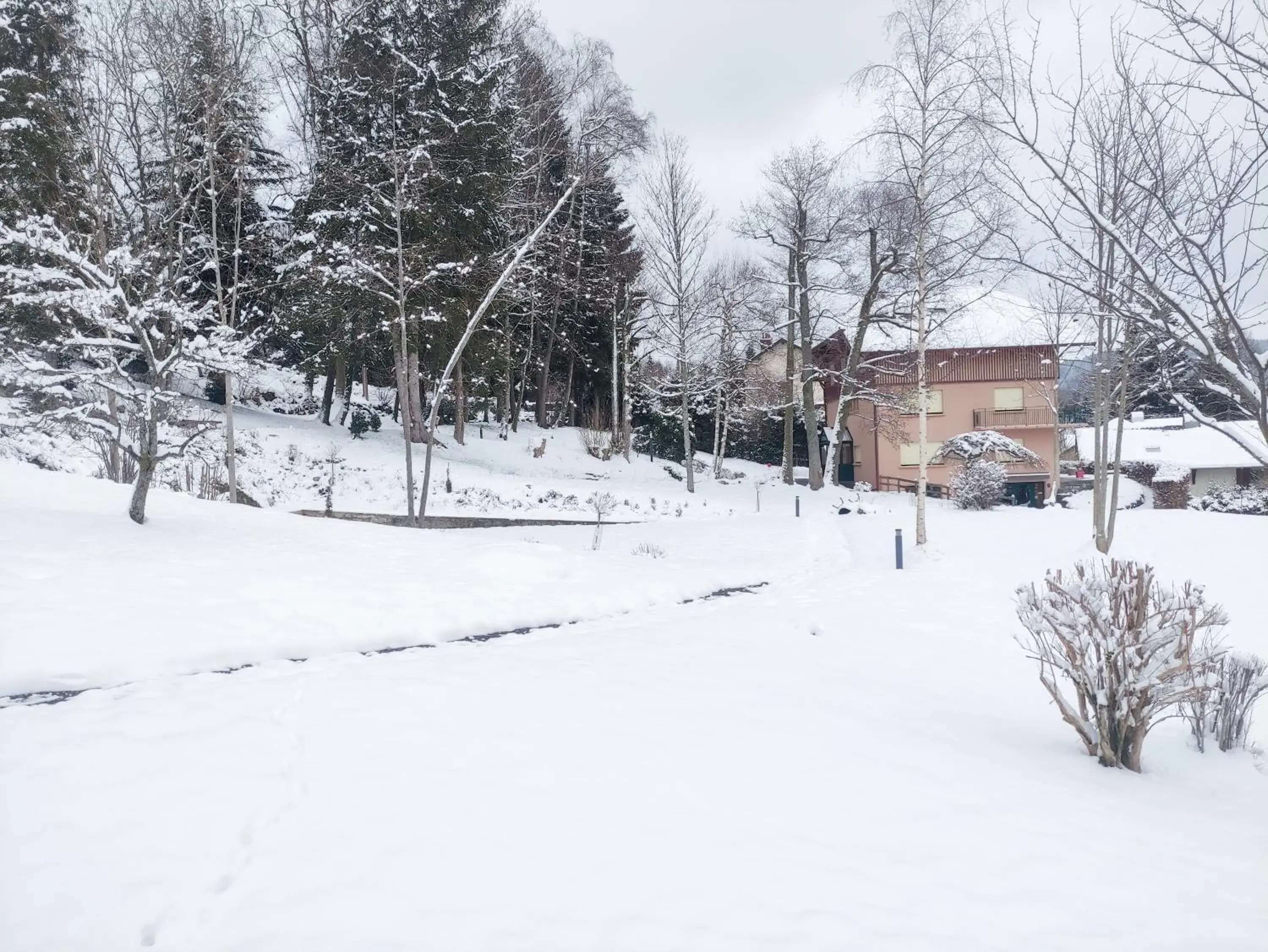 Winter in Le Manoir Au Lac