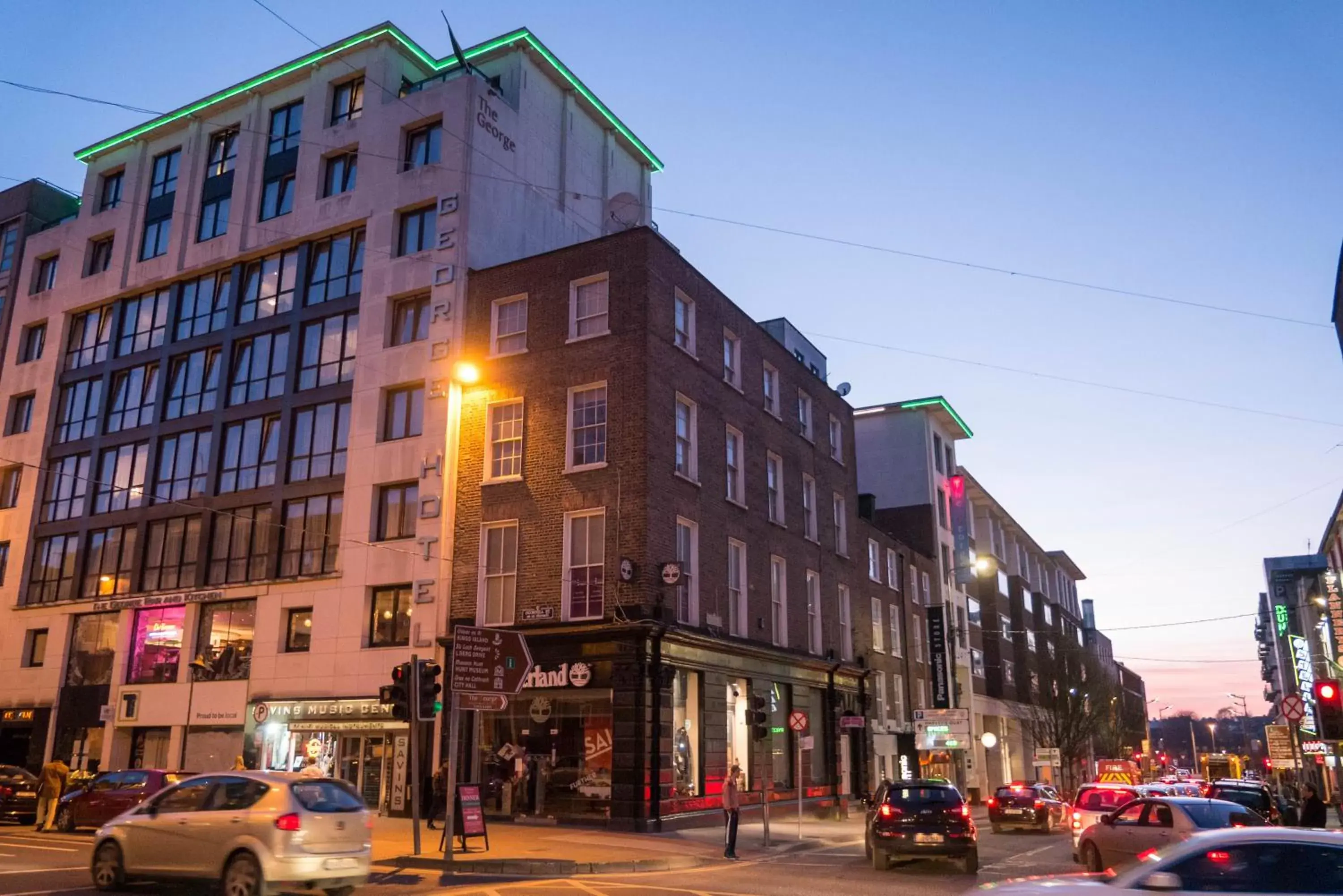 Property building in George Limerick Hotel