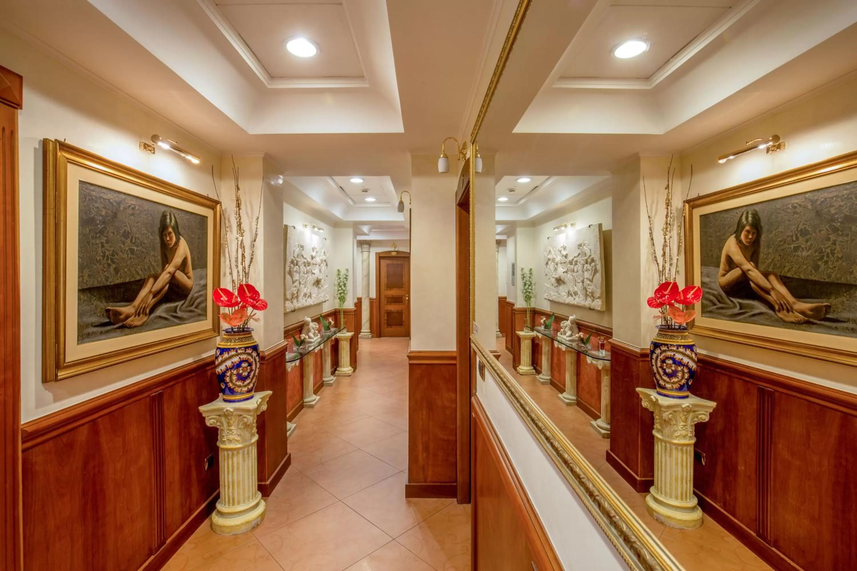 Decorative detail in Hotel Forte