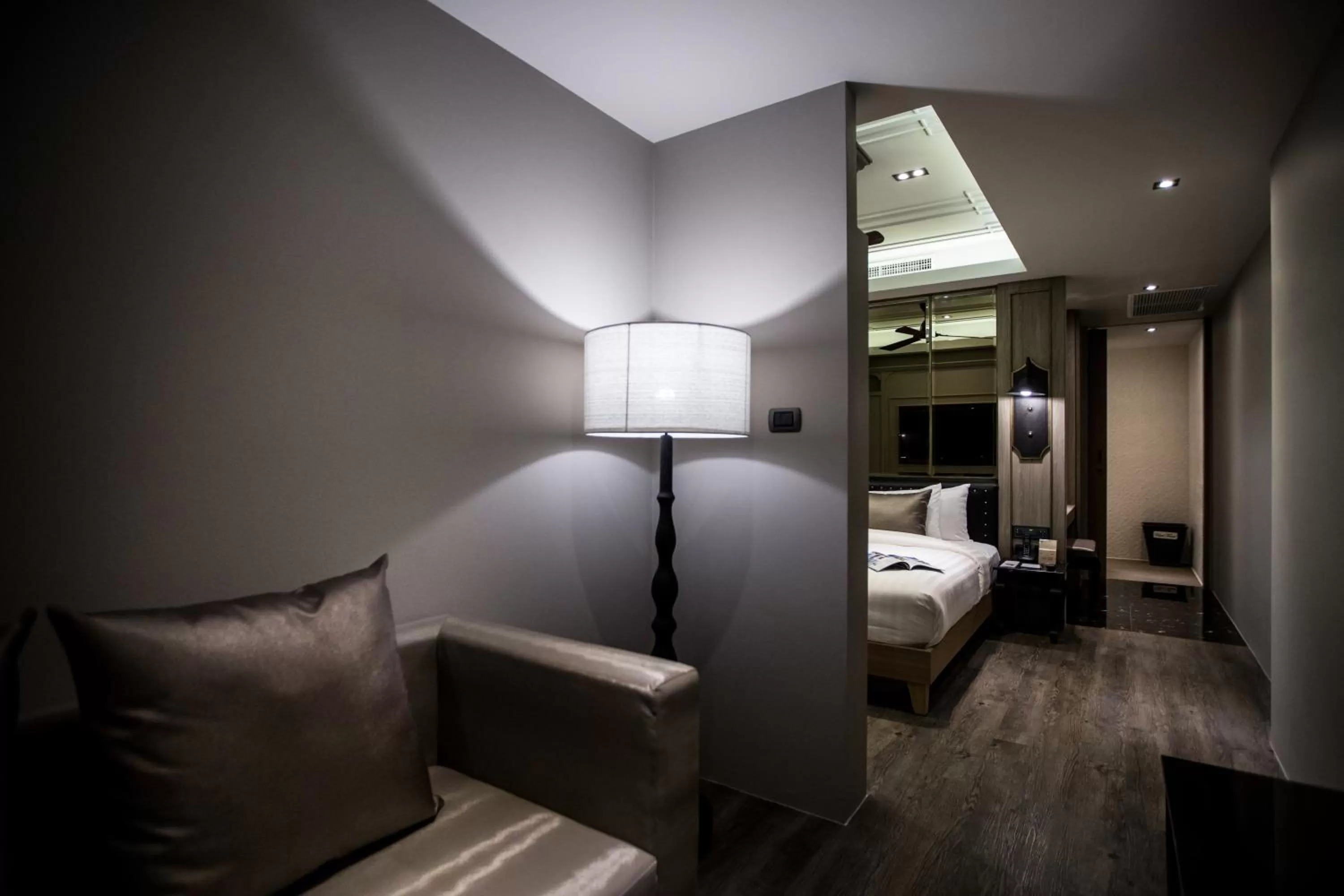 Seating area, Bed in De Chai the Deco Chiang Mai - SHA Plus