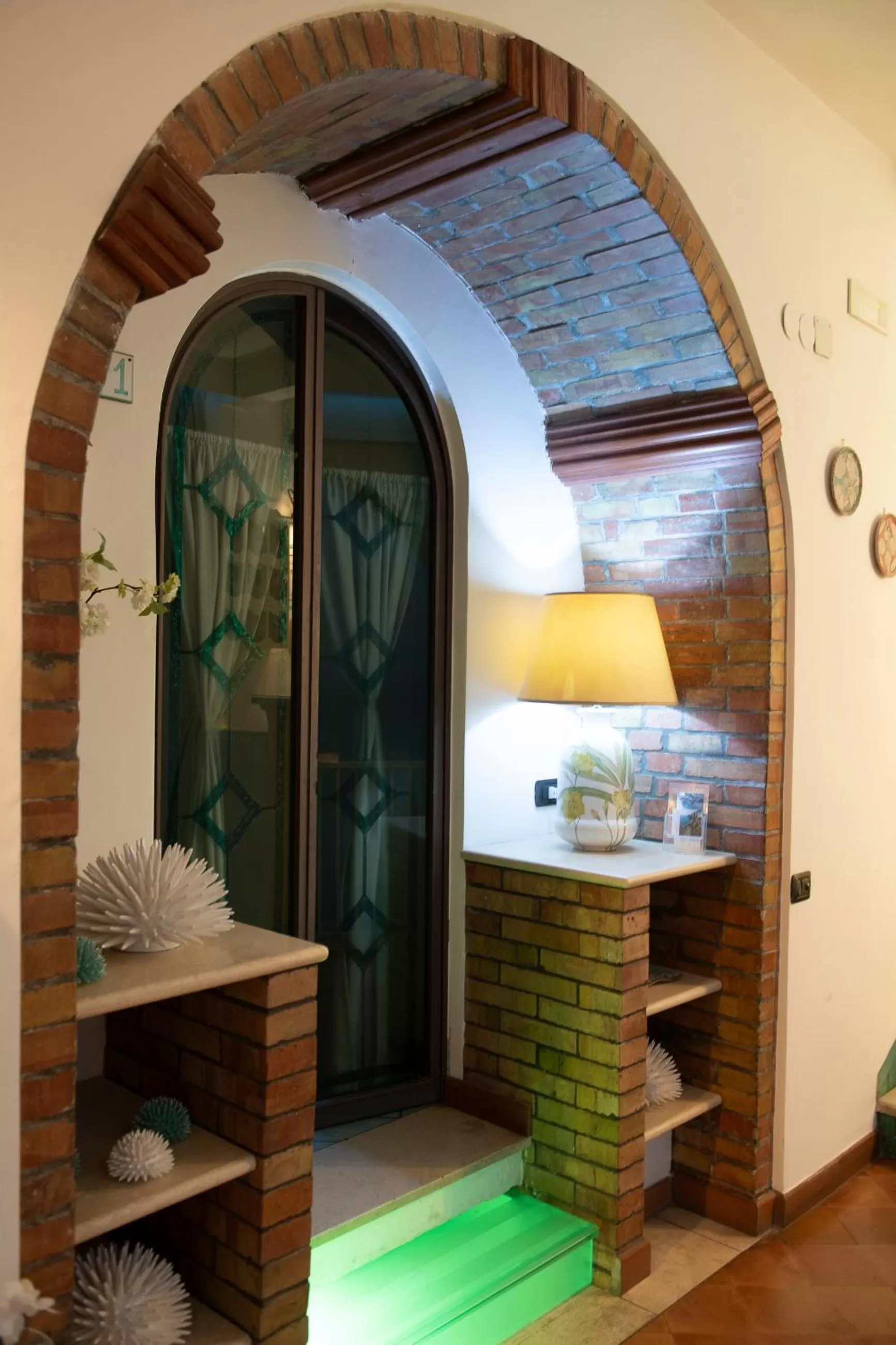 Facade/entrance in Hotel La Ninfa