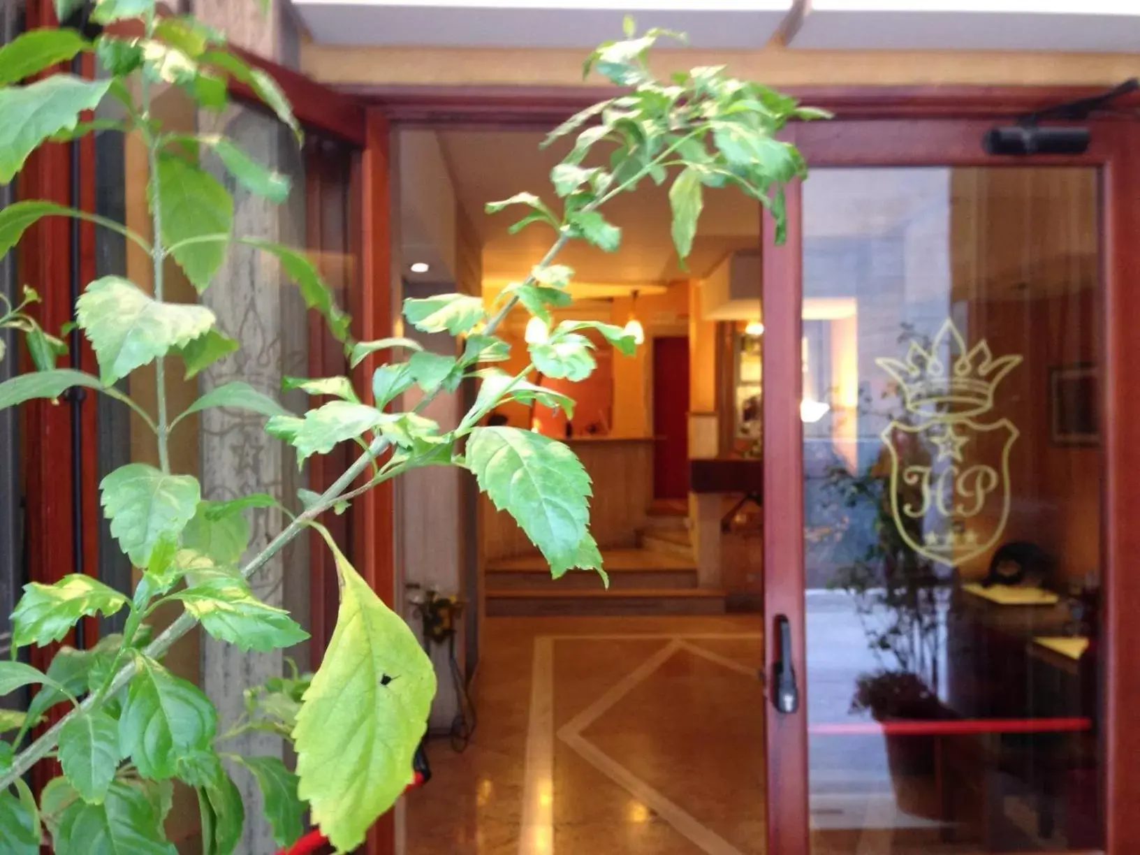 Lobby or reception in Hotel Posta