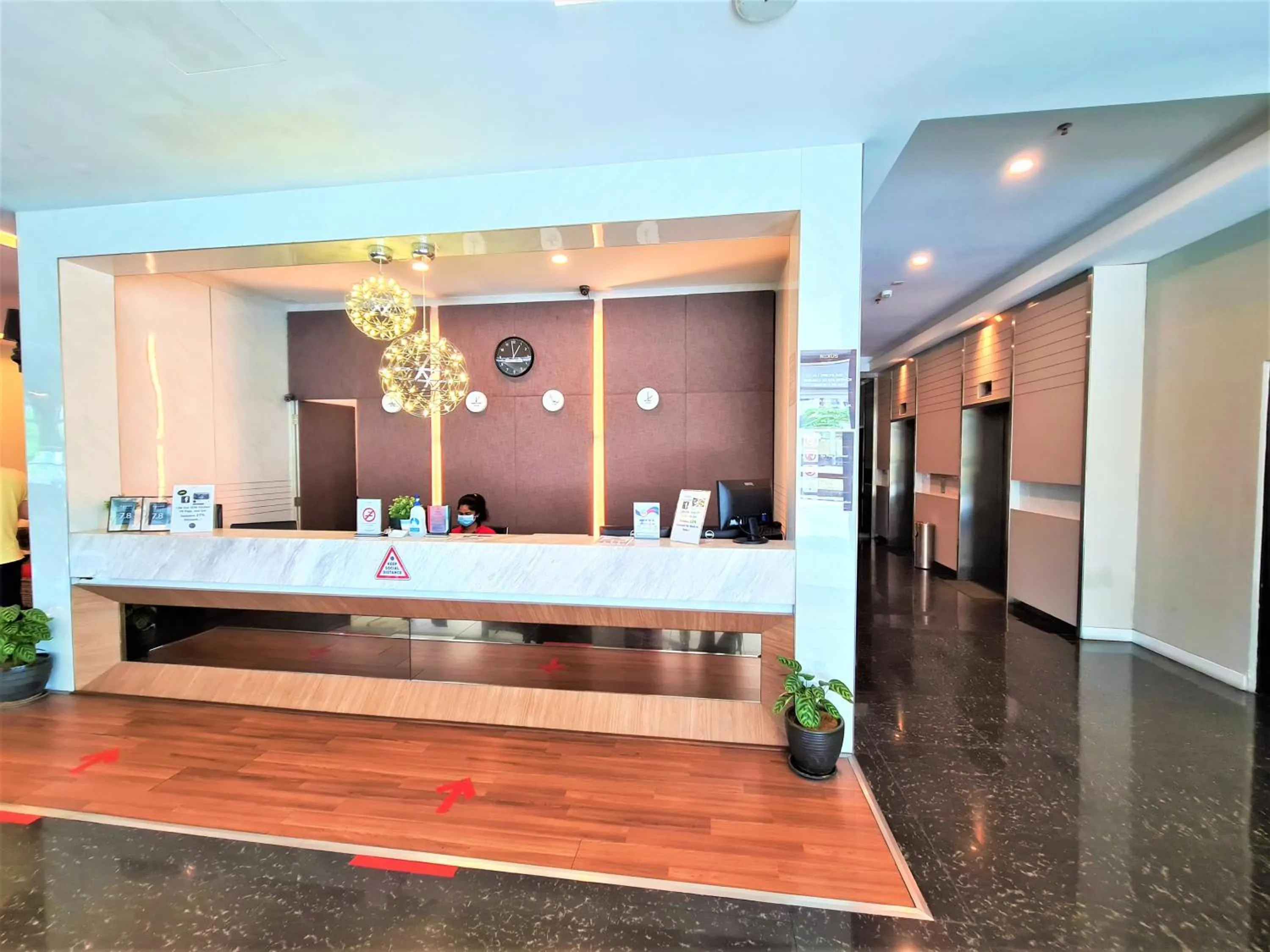 Lobby or reception in Nexus Regency Suites & Hotel