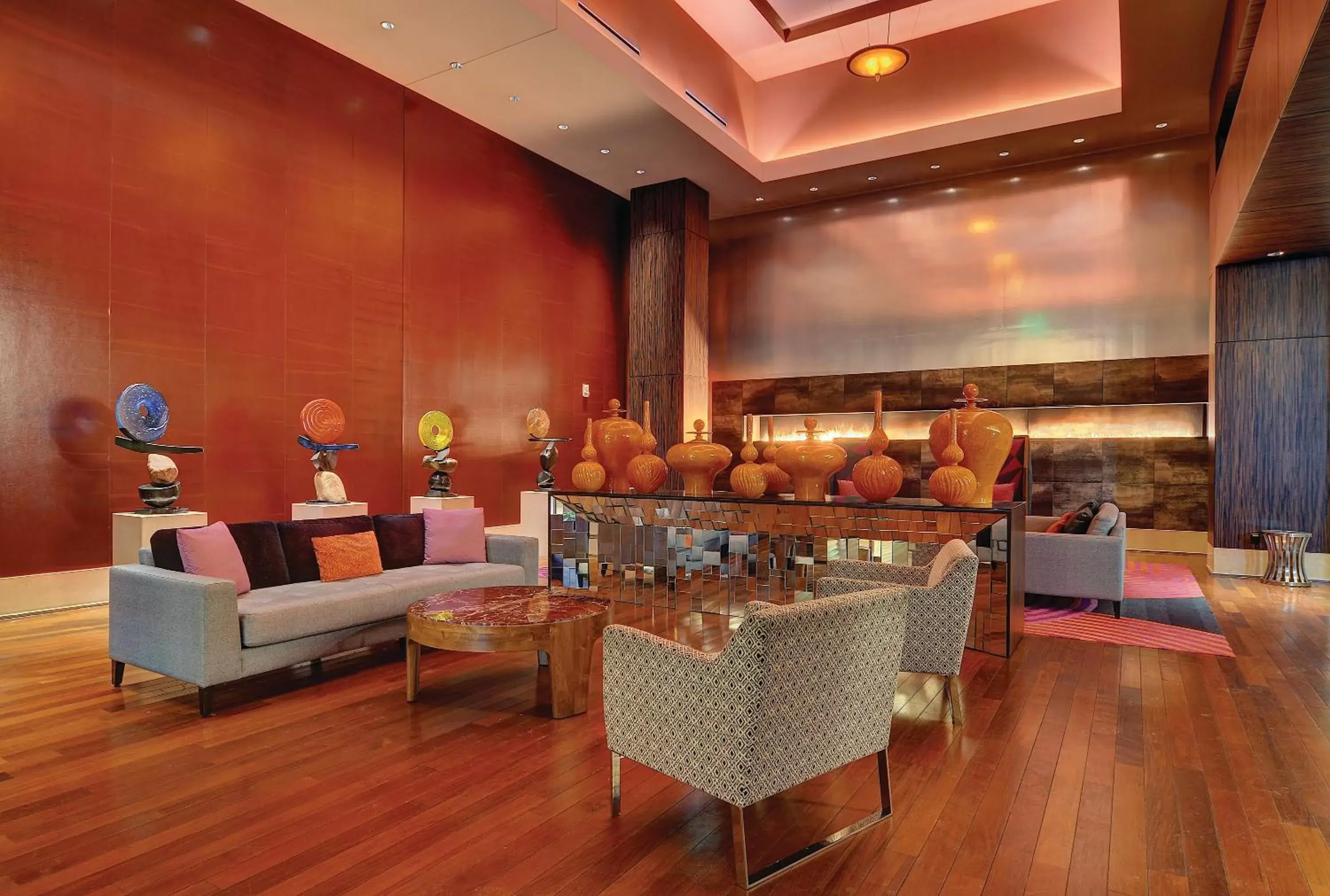 Lobby or reception in MGM Grand Detroit Lobby or reception in MGM Grand Detroit