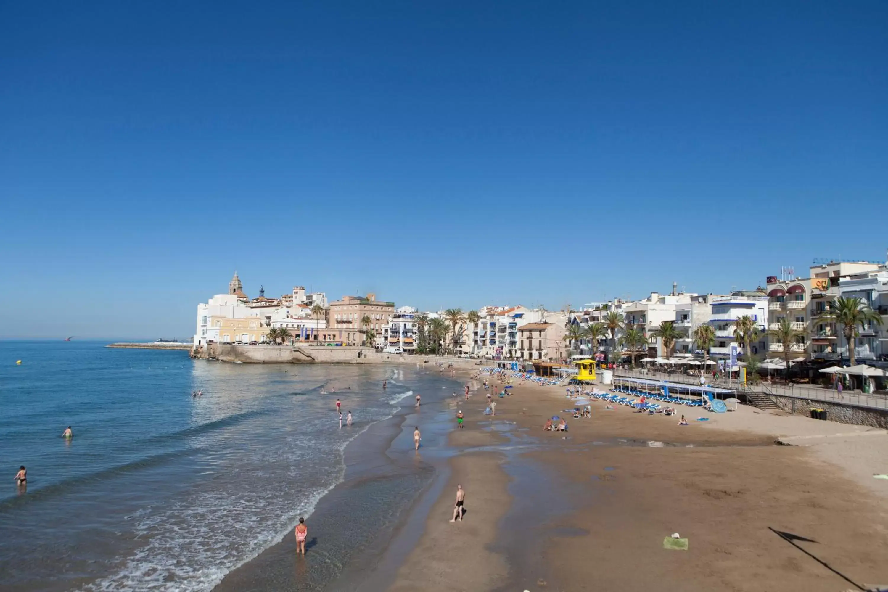 Sea view in URH Sitges Playa Sea view in URH Sitges Playa