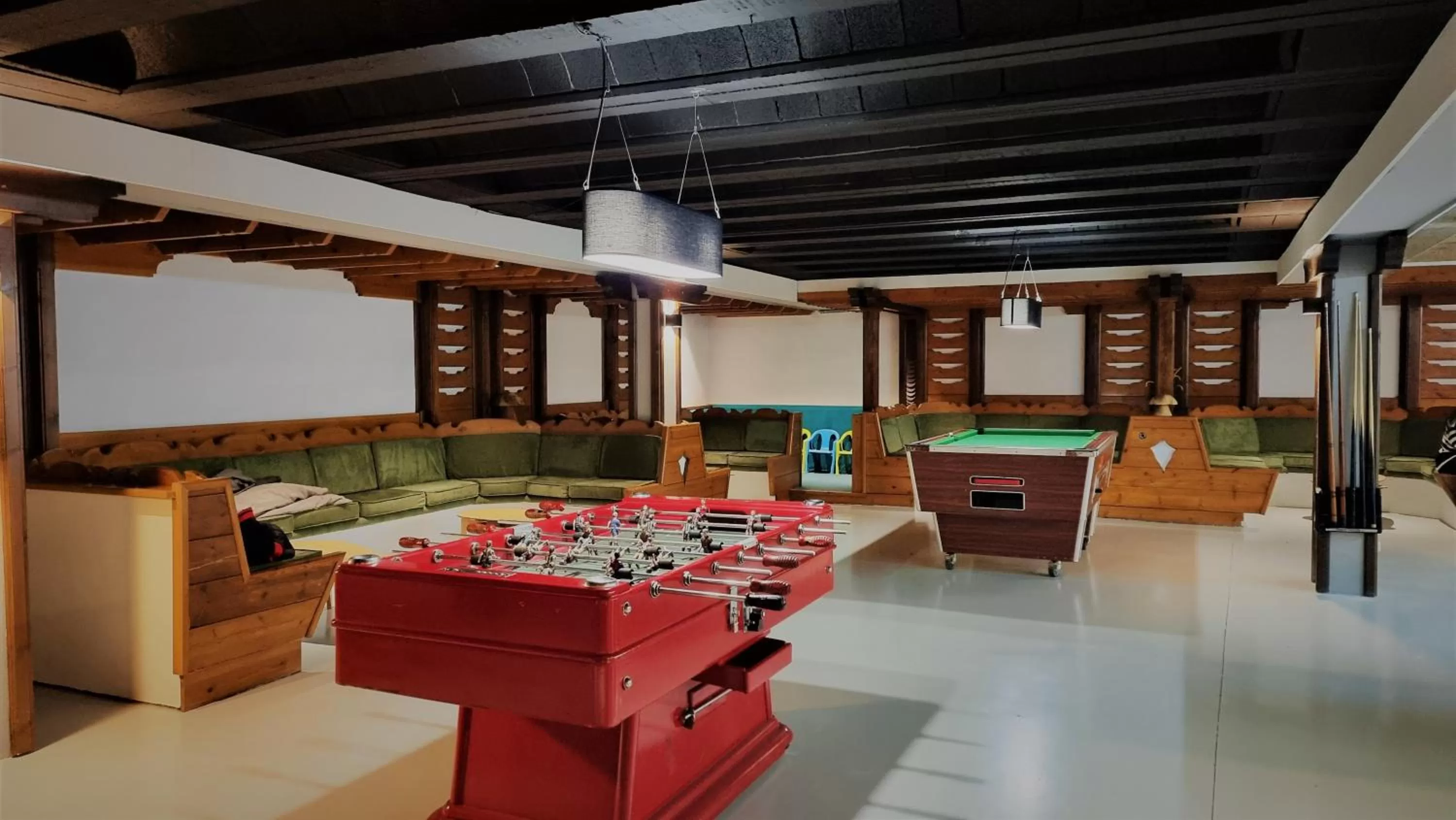 Game Room in Hotel Grèvol Spa