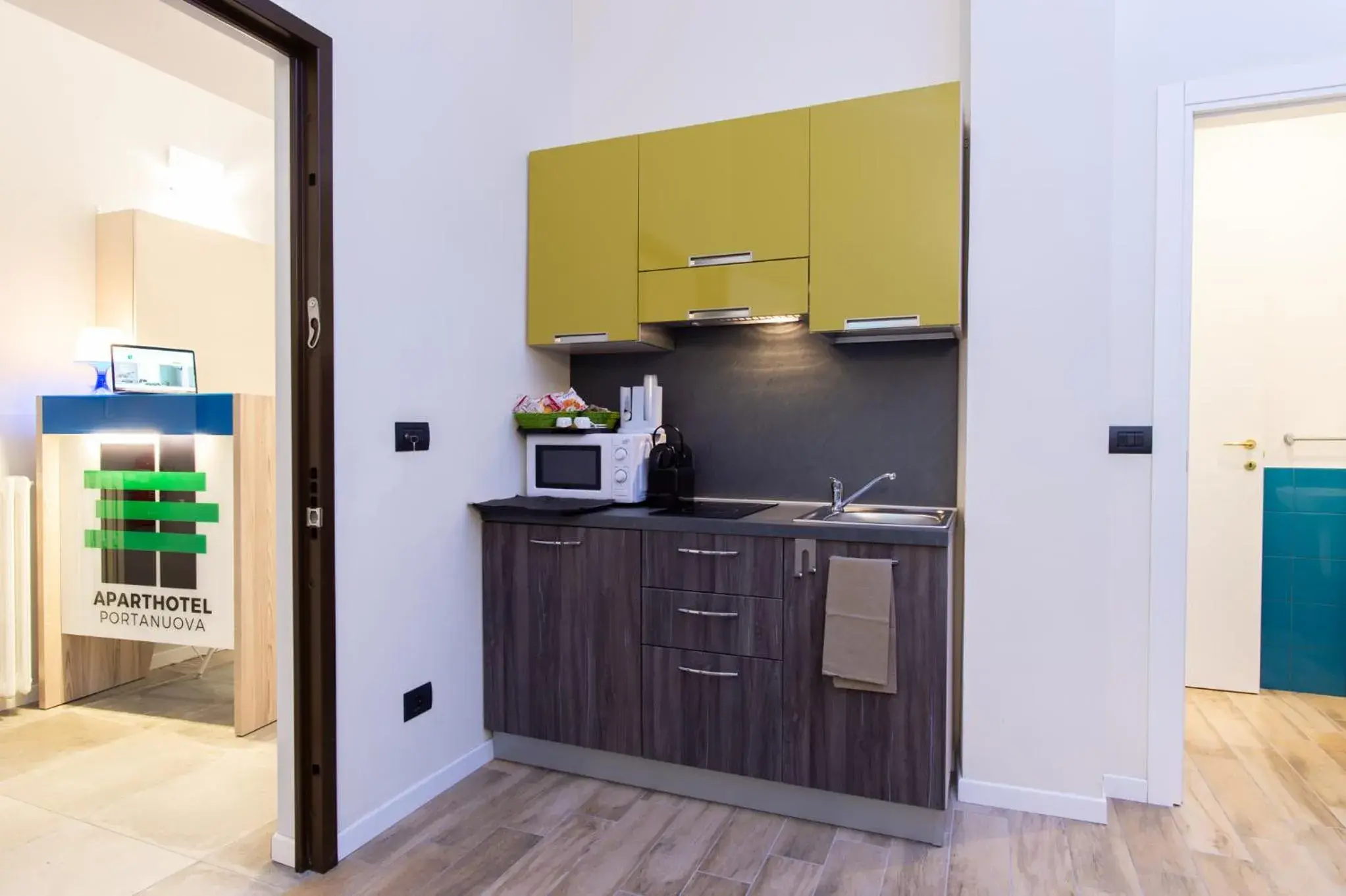 Kitchen or kitchenette, Kitchen/Kitchenette in Aparthotel Porta Nuova