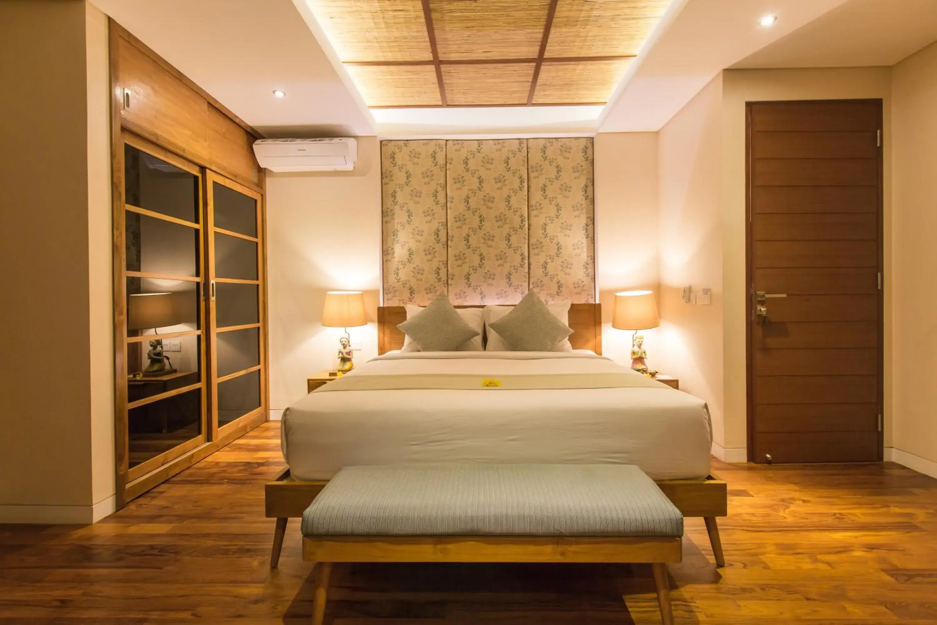 Bed in Beautiful Bali Villas