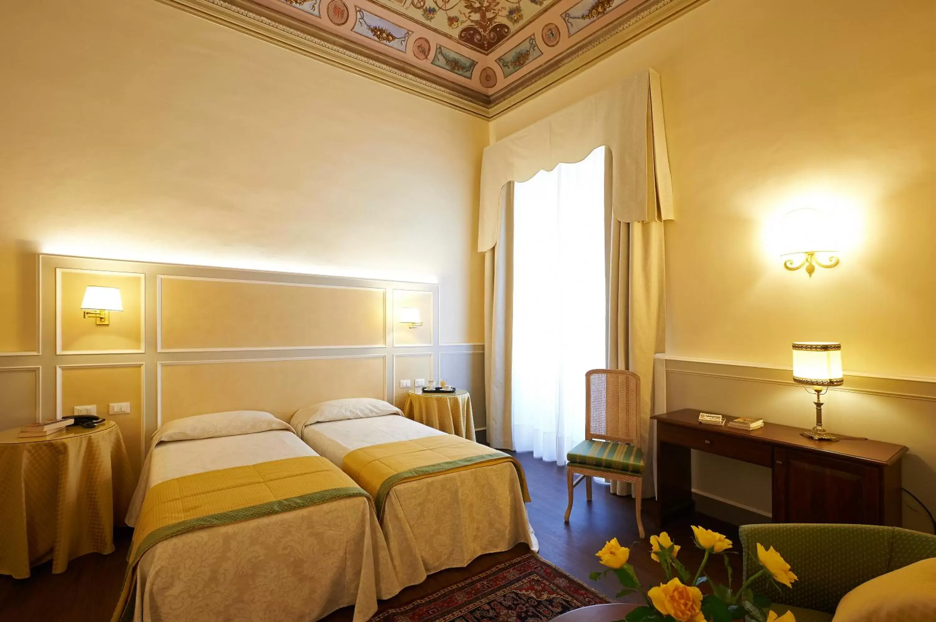 Bedroom, Bed in Hotel Firenze Capitale
