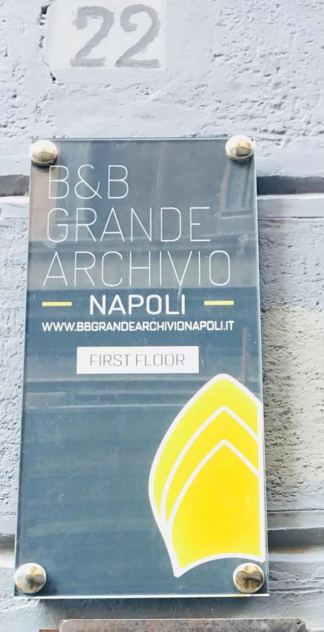Property logo or sign in Grande Archivio Napoli 22