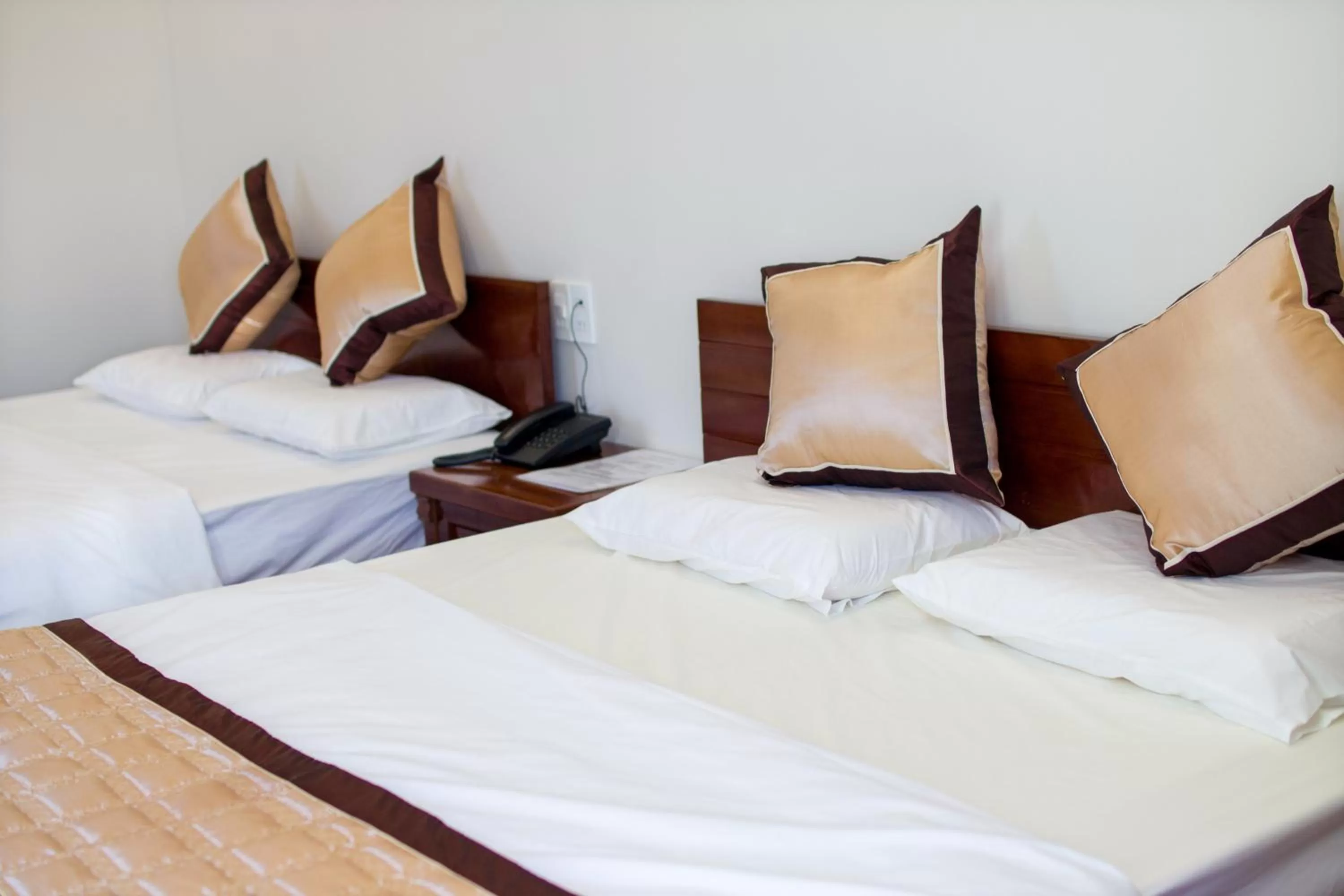 Bed in Hotel Nguyên Phước