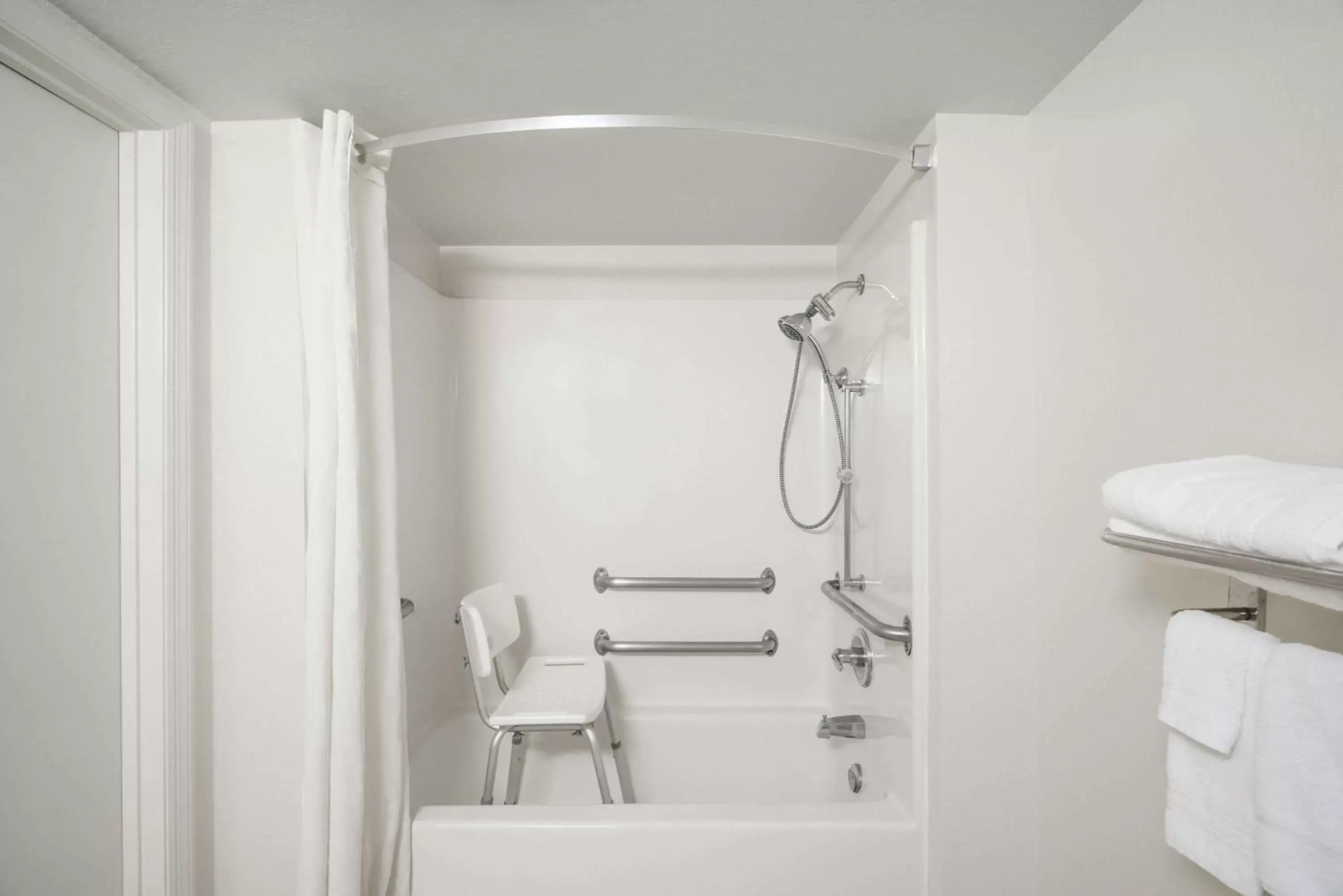 Bathroom in Super 8 by Wyndham Dandridge