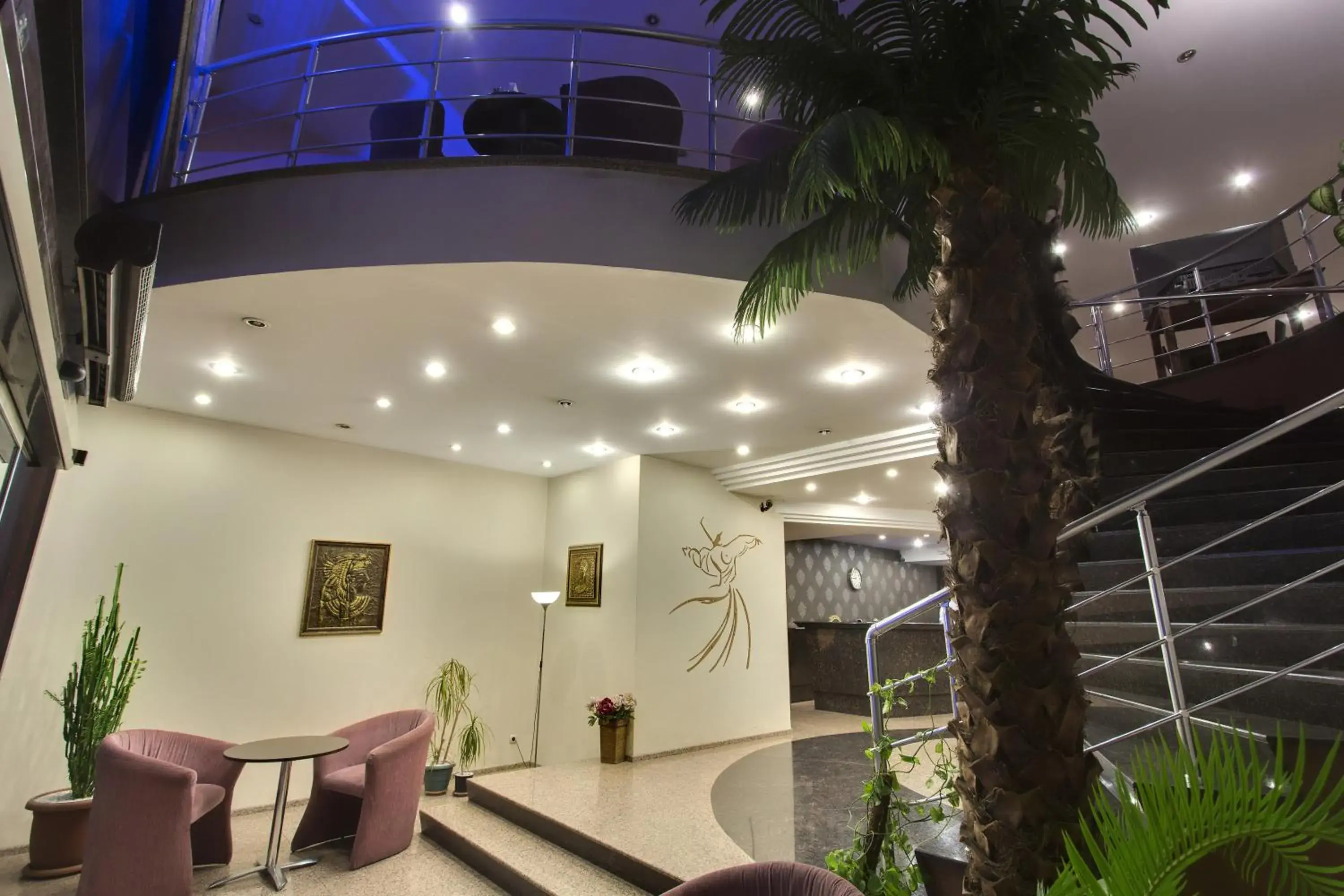 Lobby or reception in Antroyal Hotel