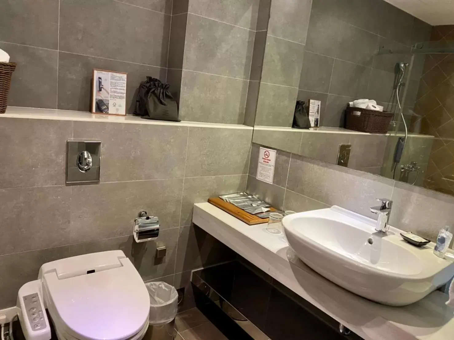 Bathroom in 3 Door Hotel