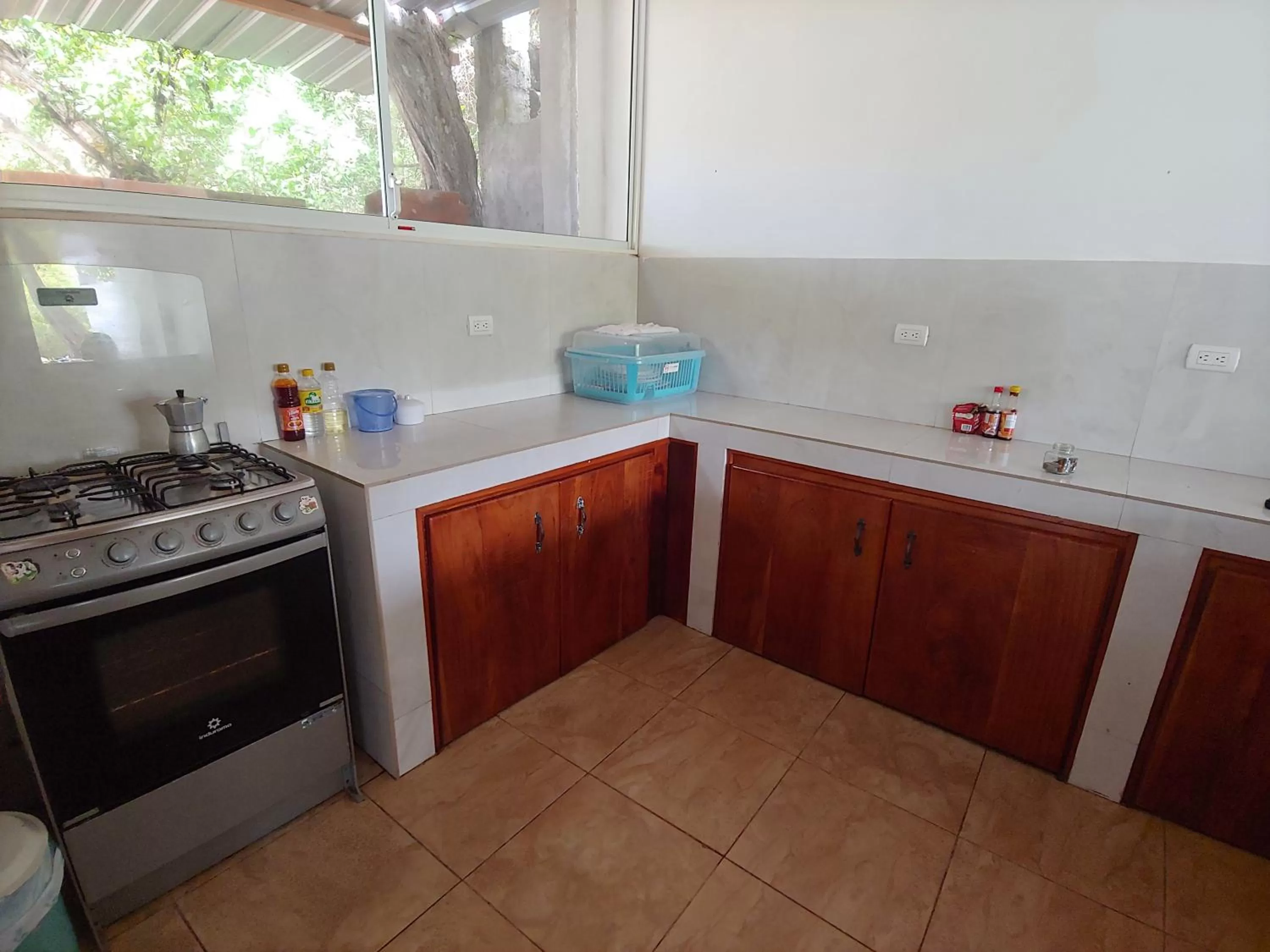 Kitchen or kitchenette in Hotel La Jungla