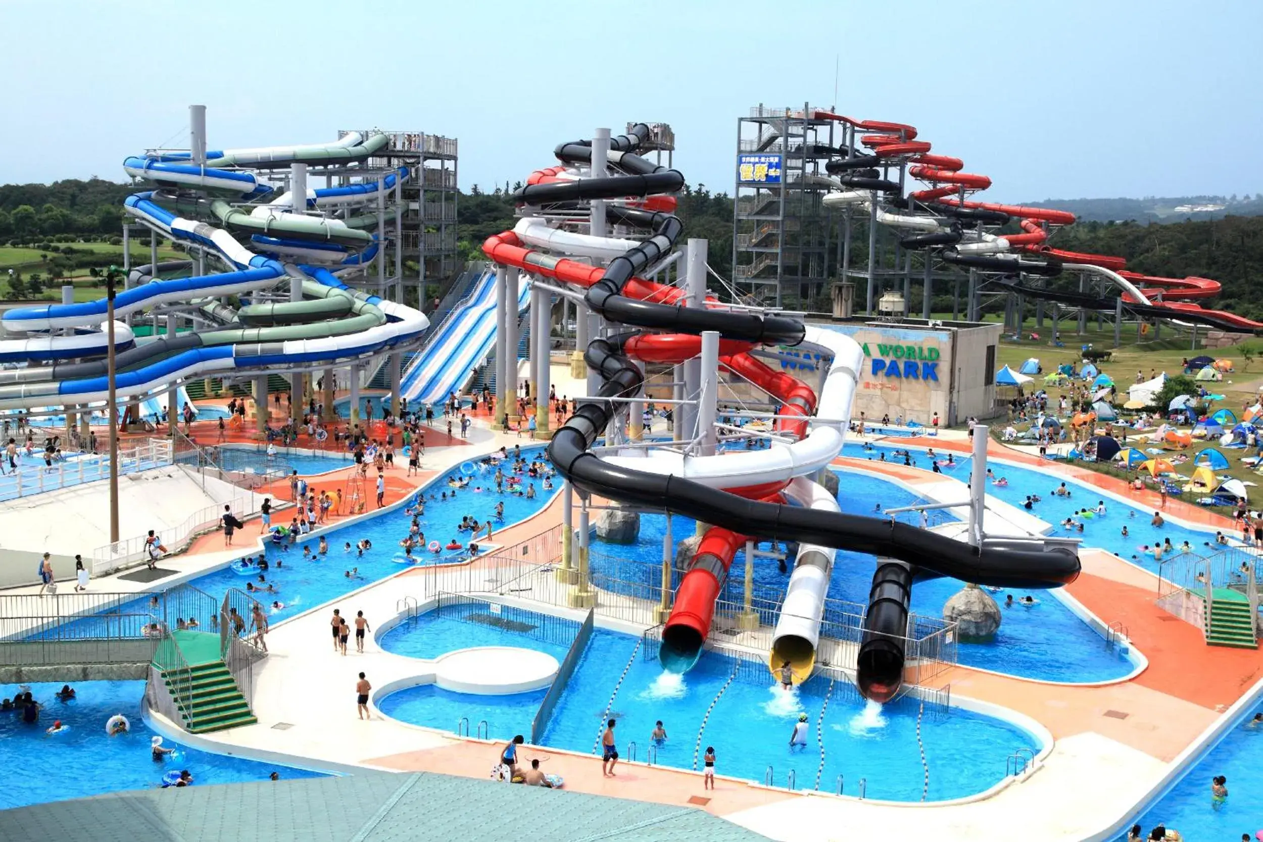 Summer, Water Park in Centurion Hotel Villa Suite Fukui Station