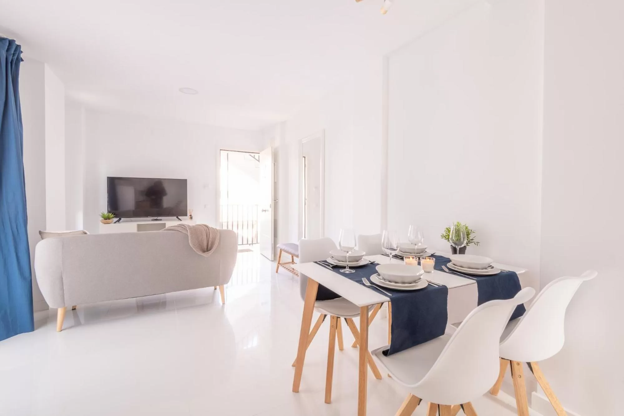 Living room in Santa Pola Apartments