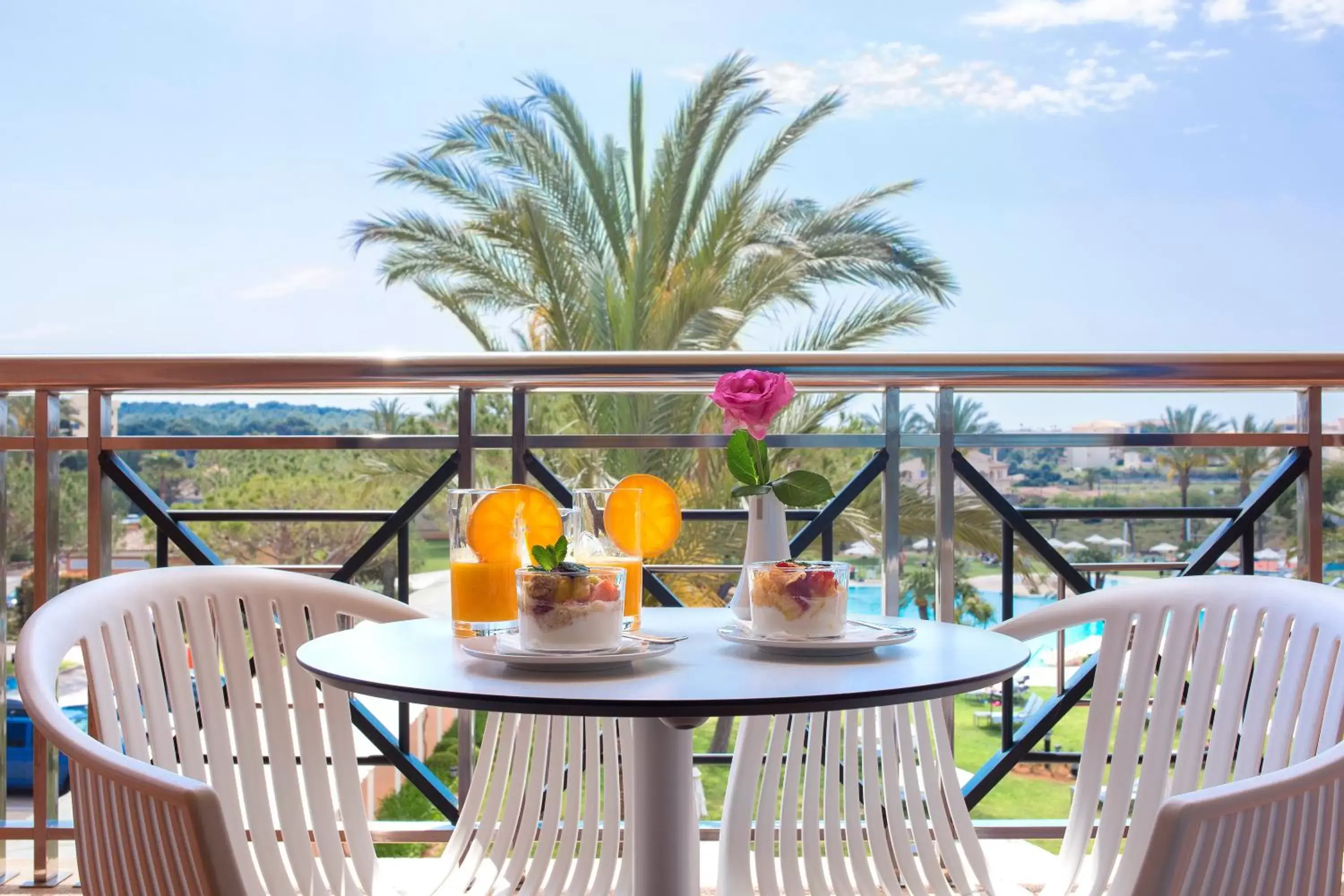 Balcony/Terrace in Hipotels Hipocampo Palace & Spa