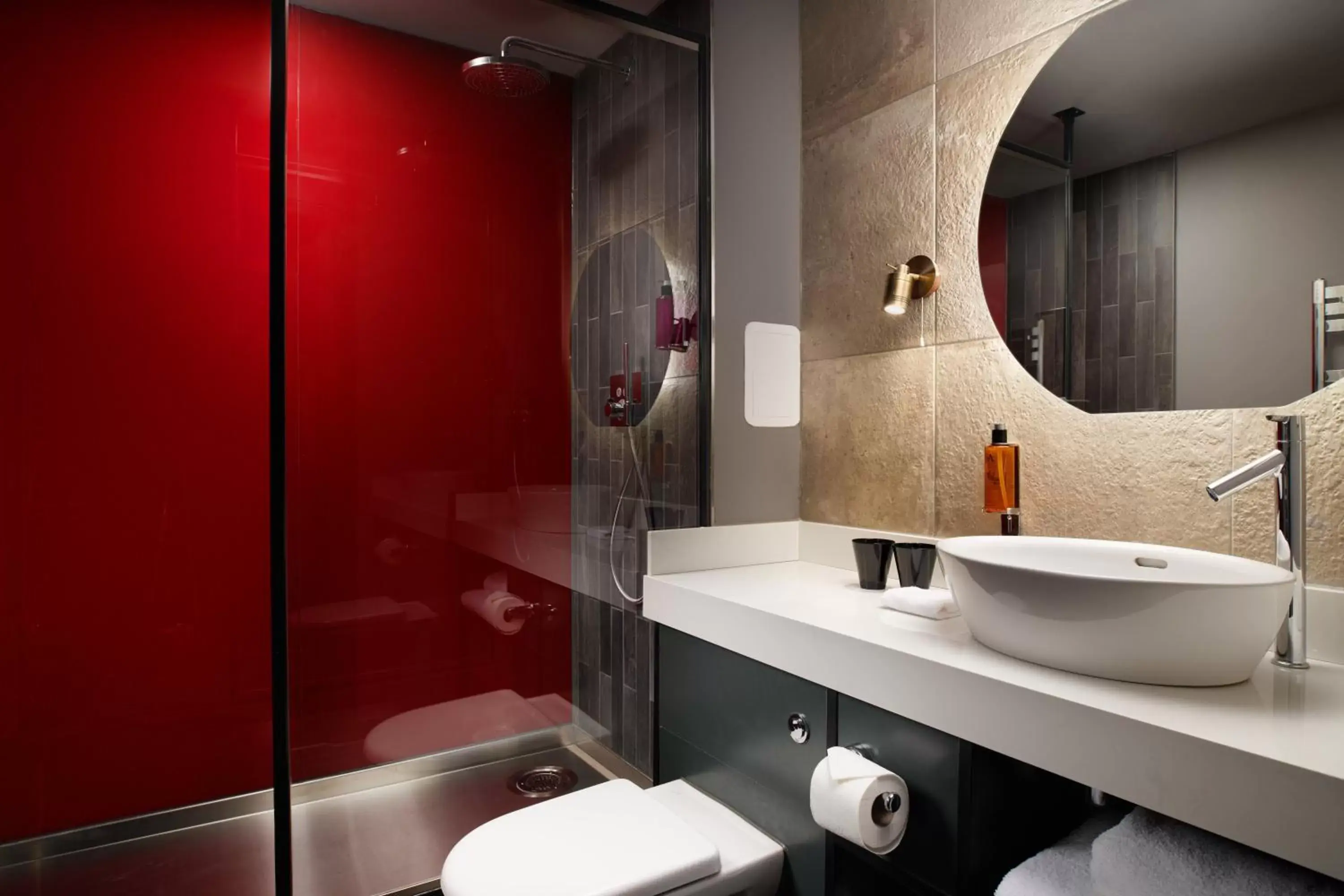 Bathroom in Malmaison Edinburgh City