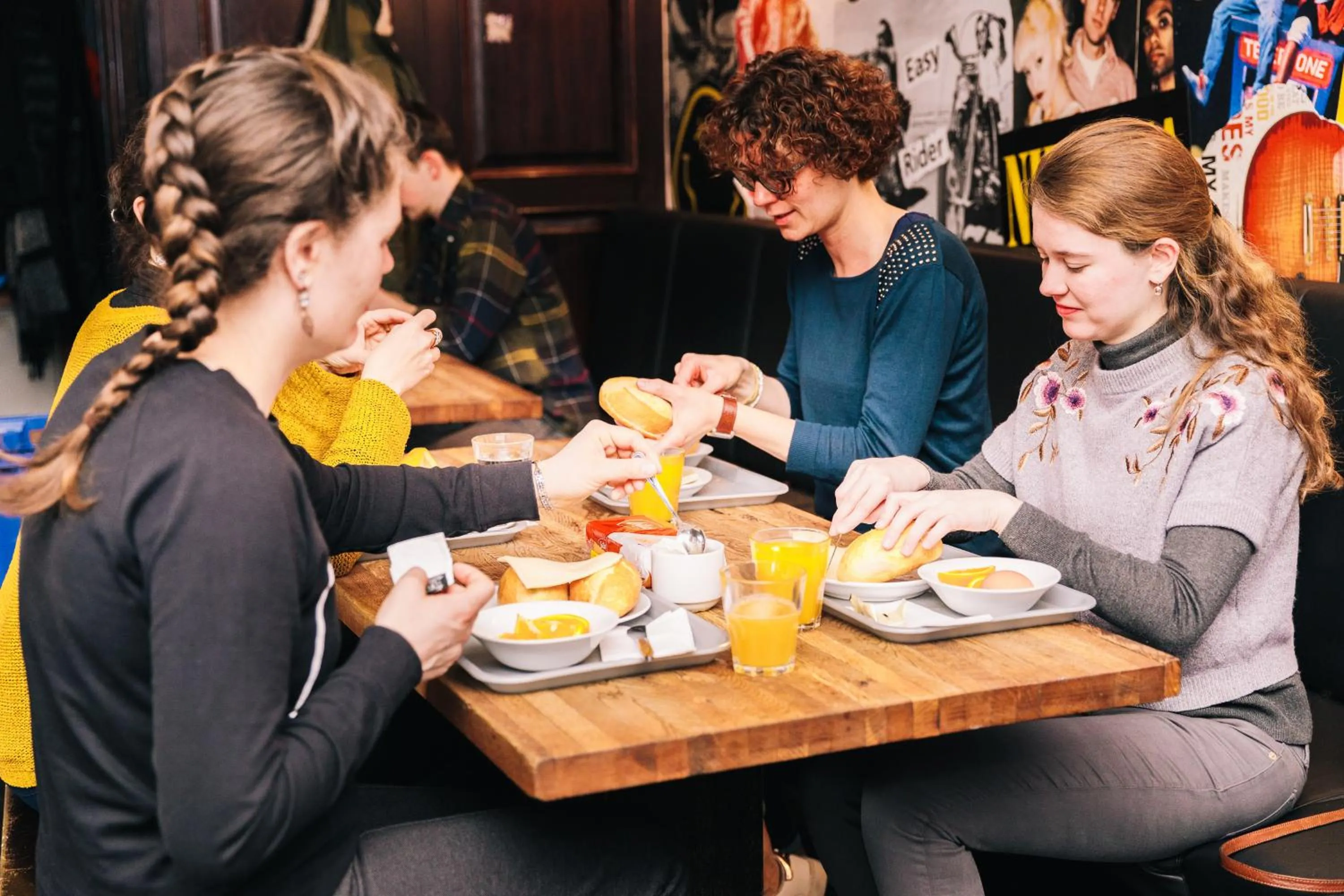 Buffet breakfast in St Christopher's Apartments
