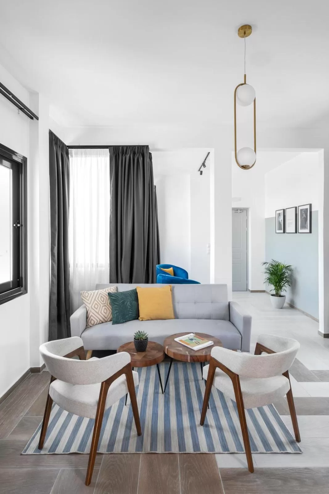 Living room in Play Theatrou Athens a member of Brown Hotels