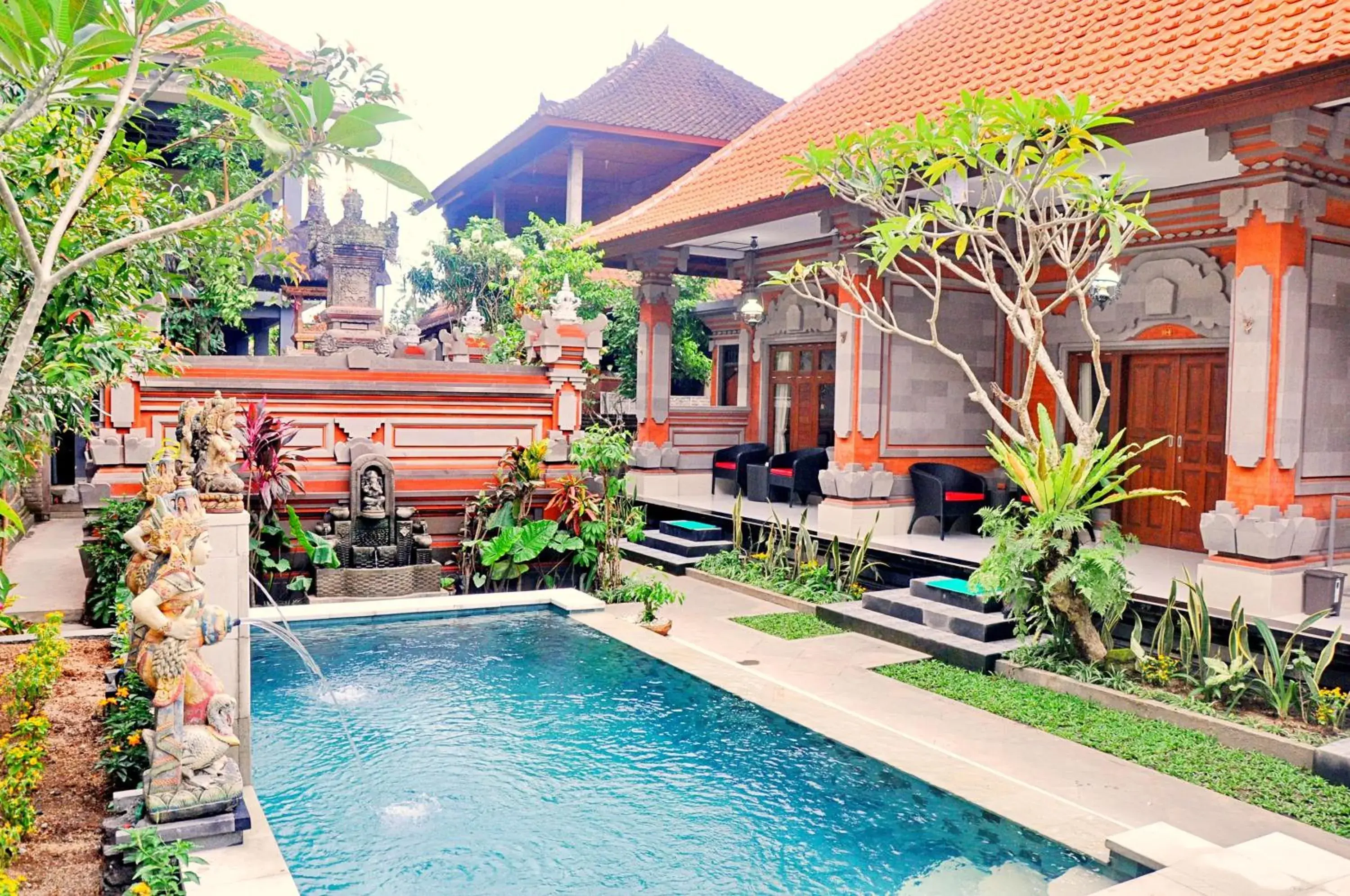 Swimming Pool in Nick's Homestay