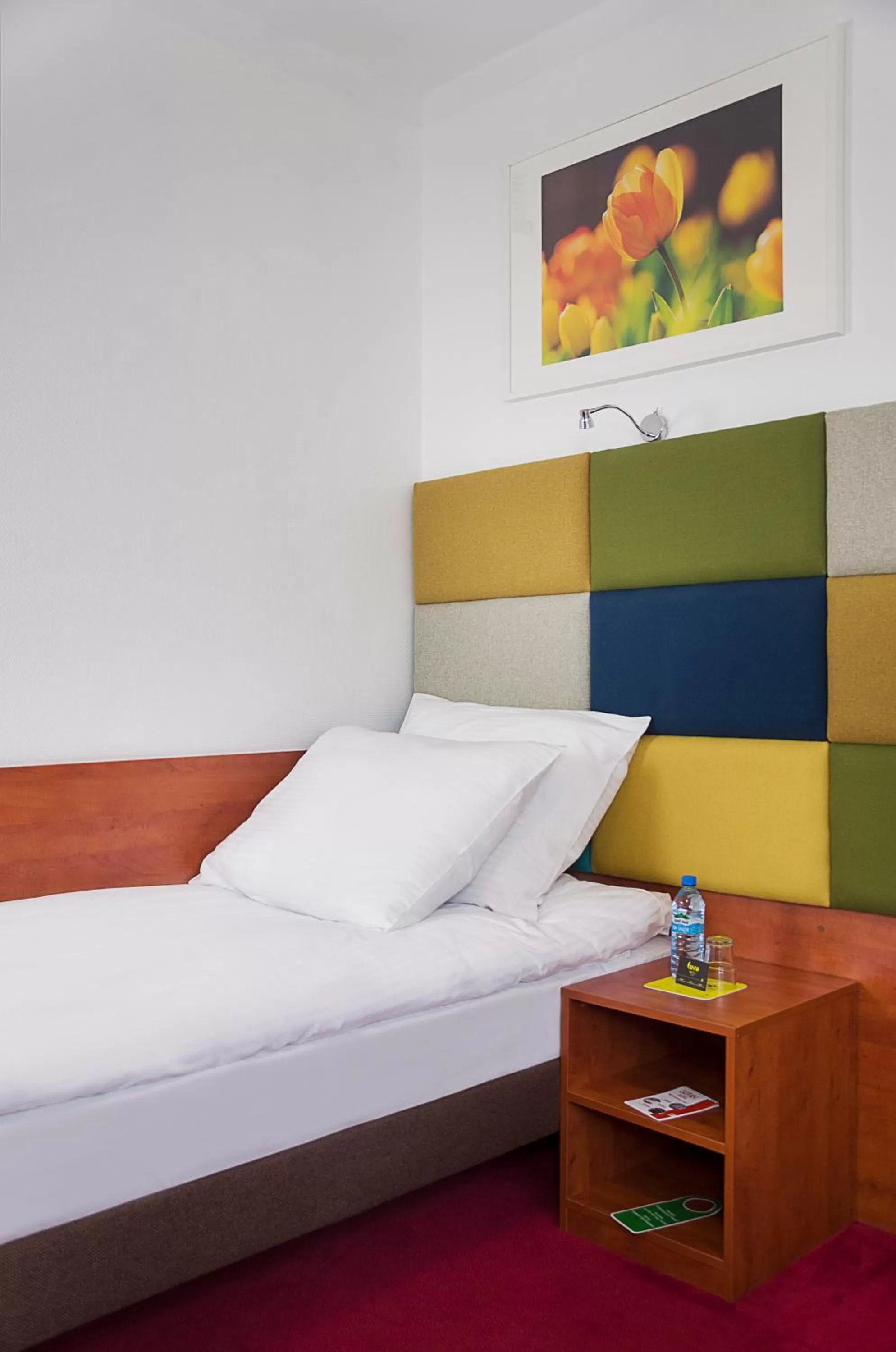 Bed in euroHOTEL Sosnowiec Kazimierz