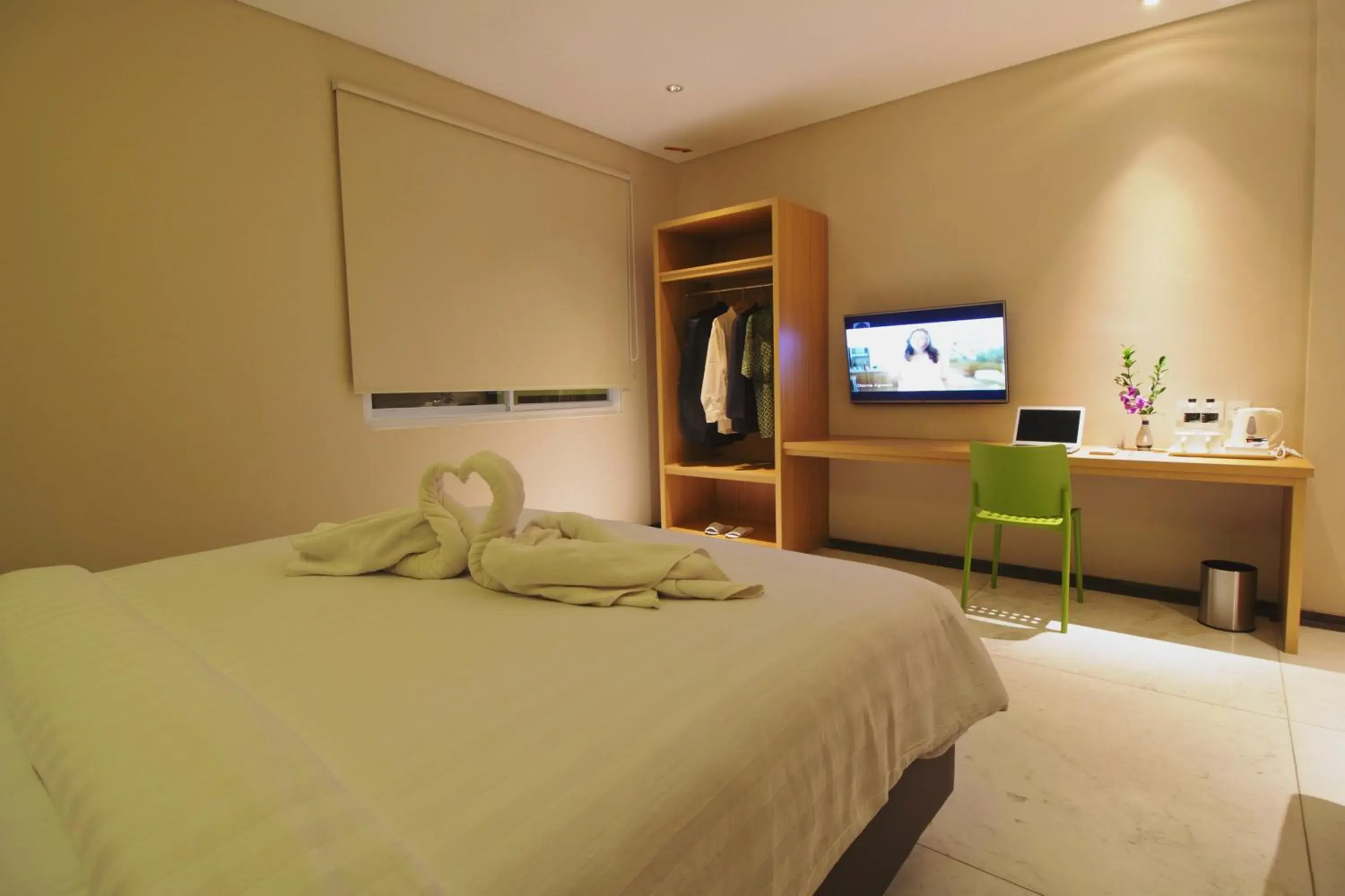 Bed in Vinotel Cirebon