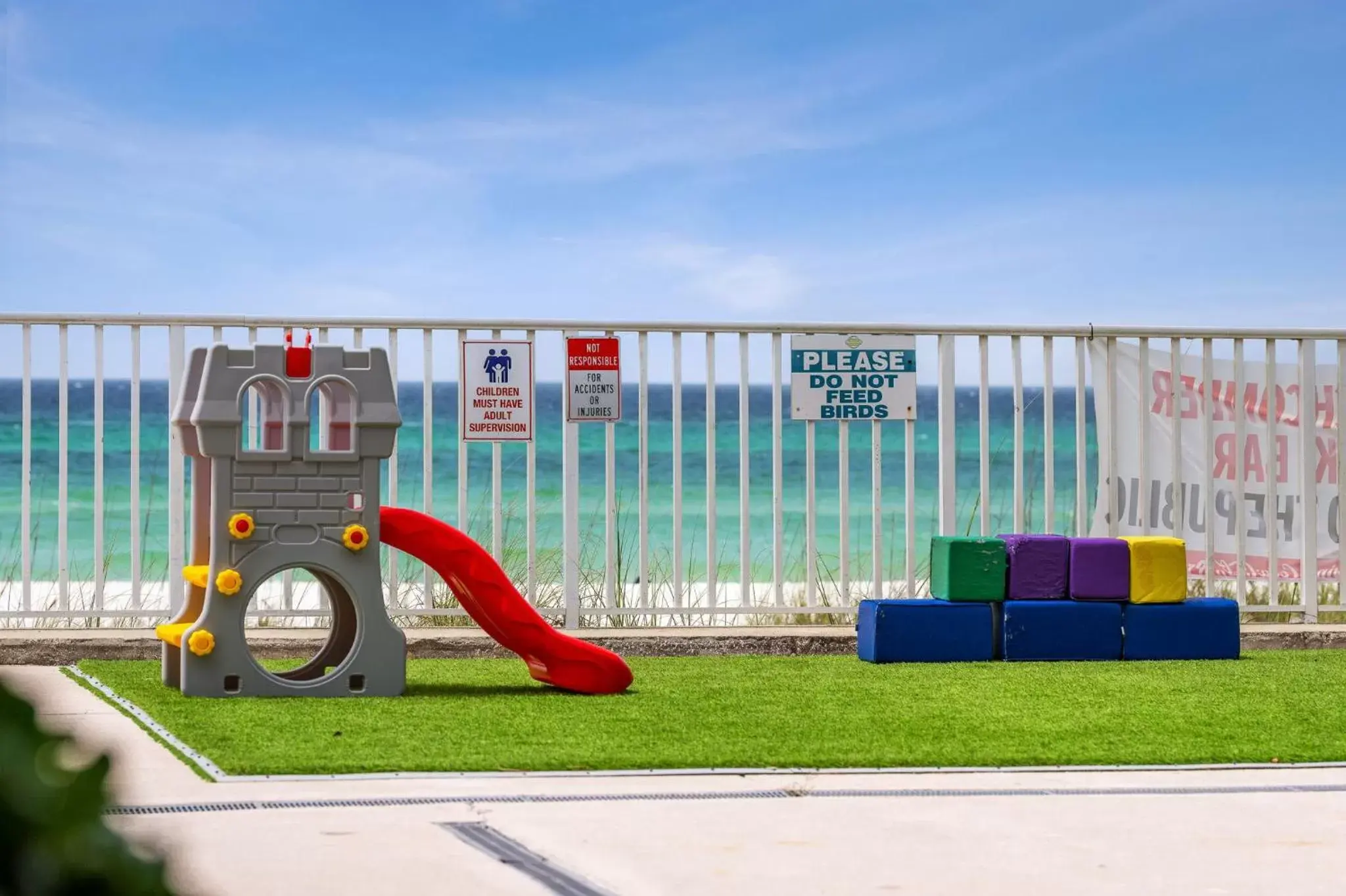 Children play ground in Beachcomber Beachfront Hotel, a By The Sea Resort