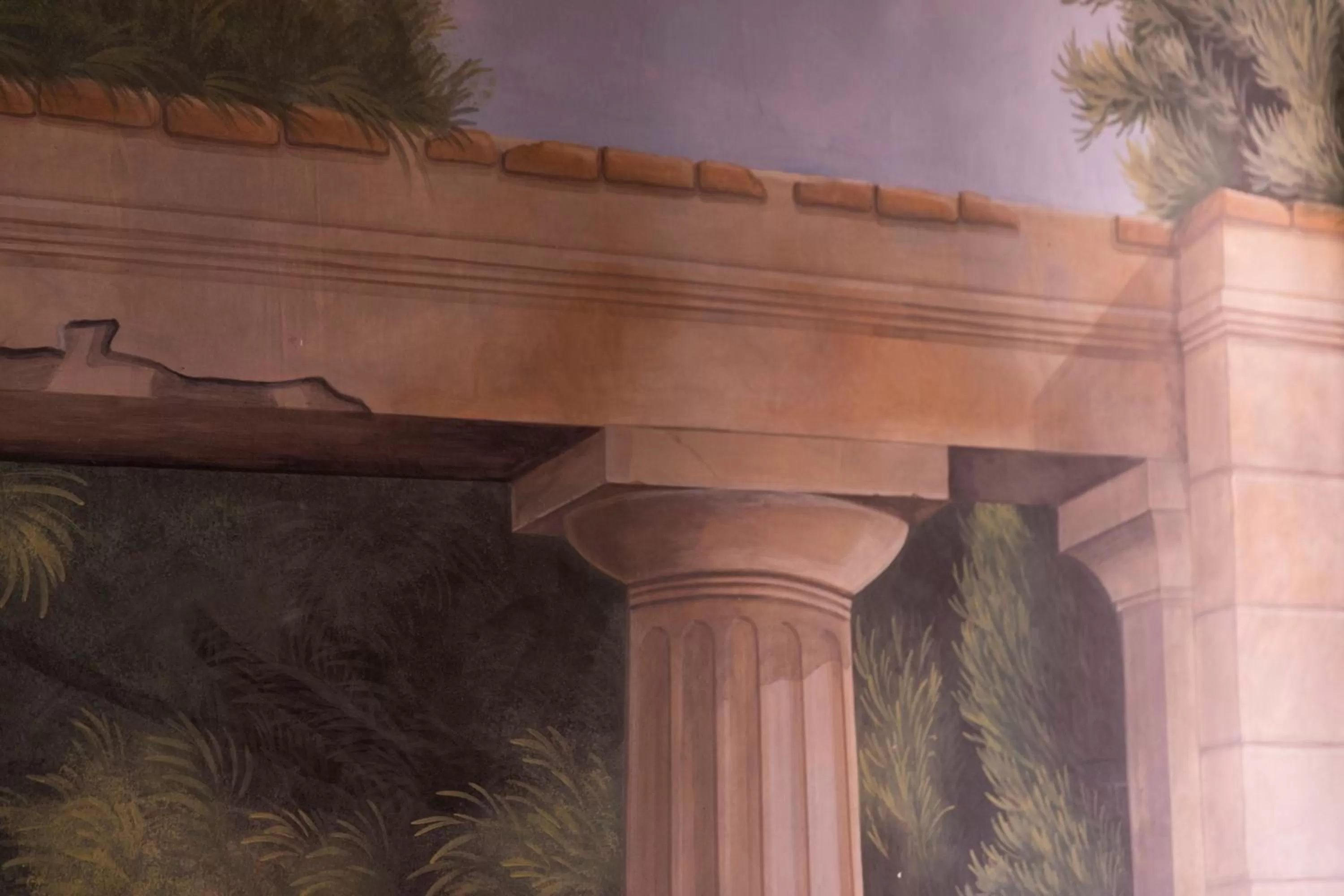 Decorative detail in Suites Trastevere