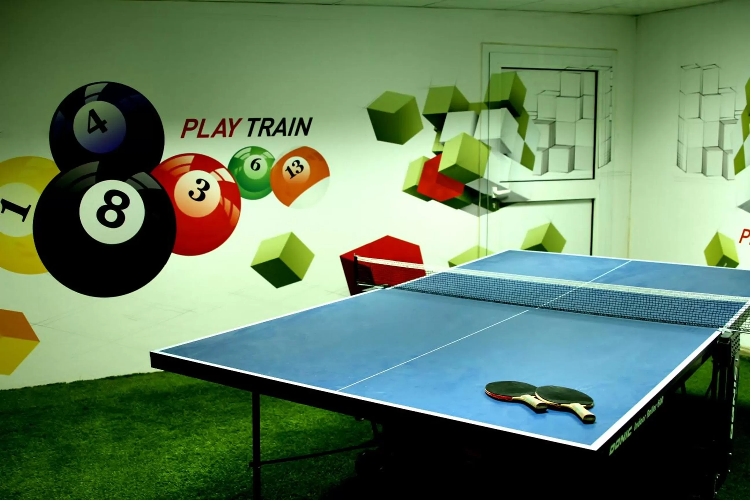 Table tennis in Carawan Al Fahad Hotel