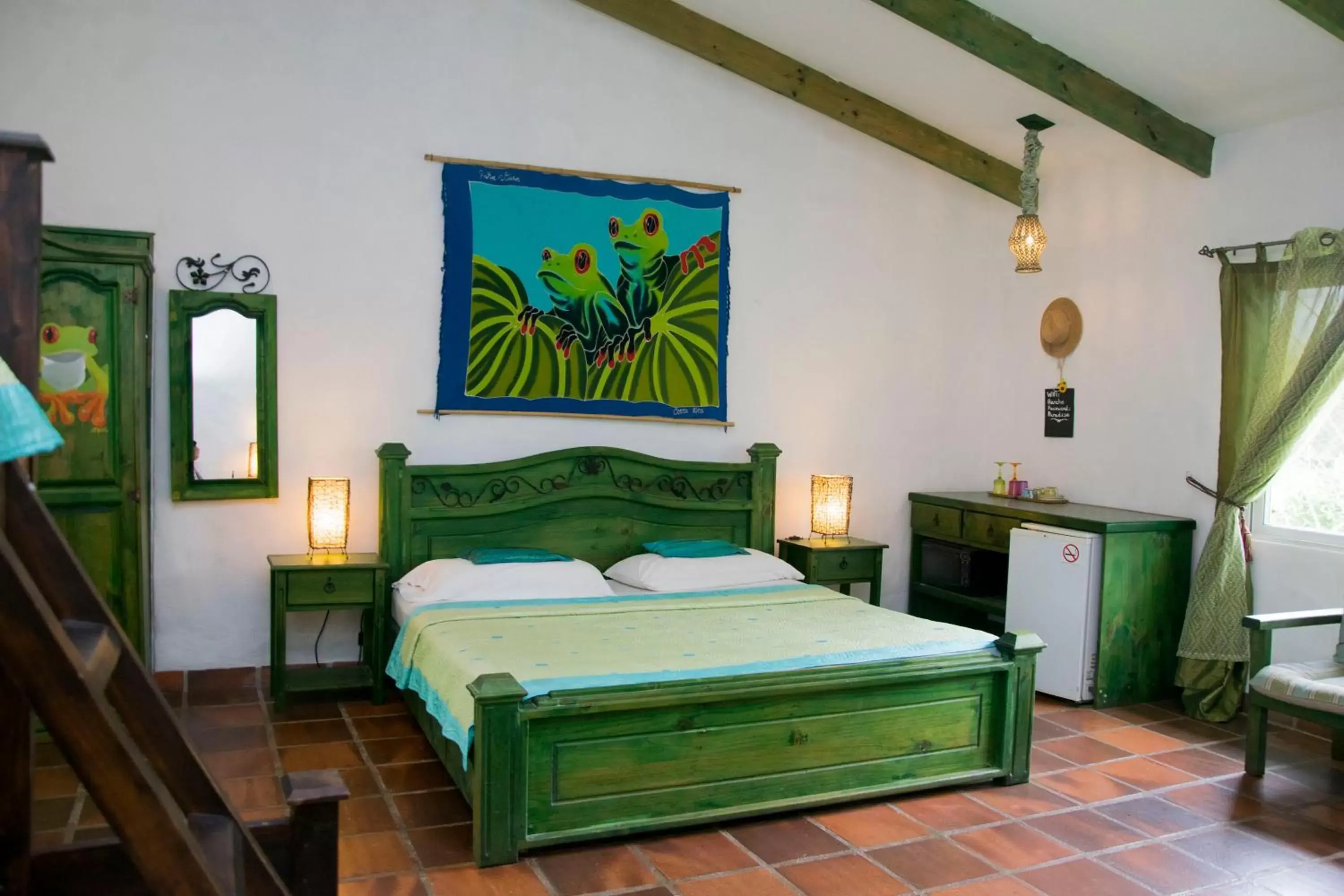Bed in Villa Margarita